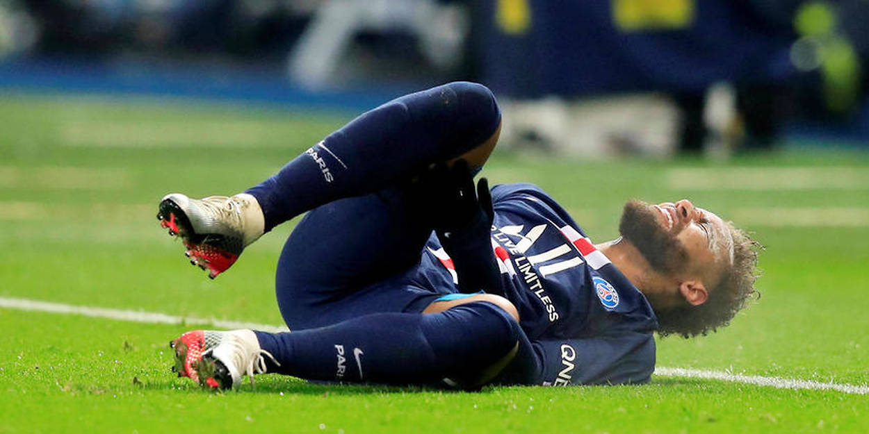Neymar a multipli&eacute; les blessures. (DR)