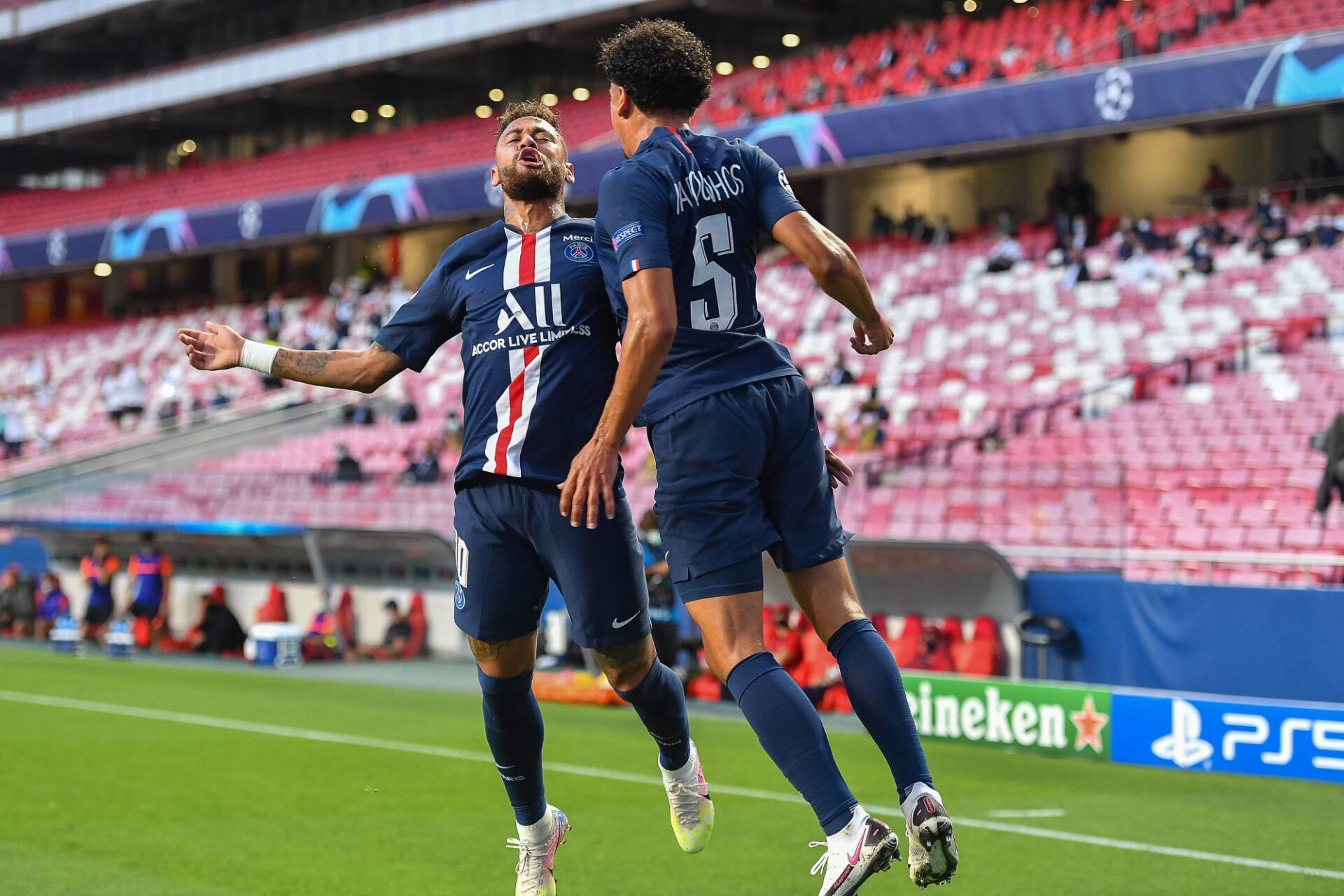 Neymar et Marquinhos vont-ils continuer ensemble &agrave; Paris ?  / Picture Alliance / Icon Sport