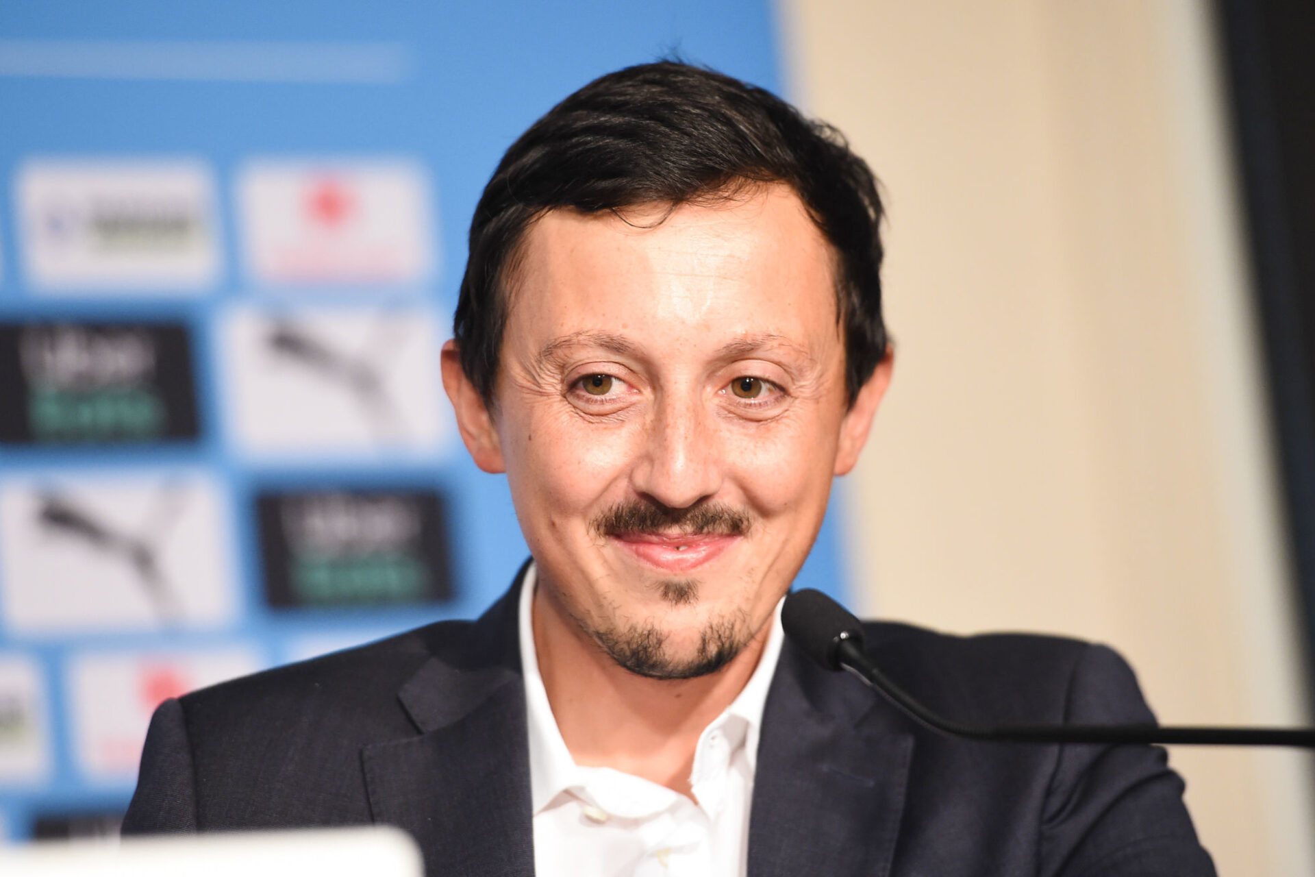 Pablo Longoria cache bien son jeu, derri&egrave;re sa discr&eacute;tion. Photo Icon Sport