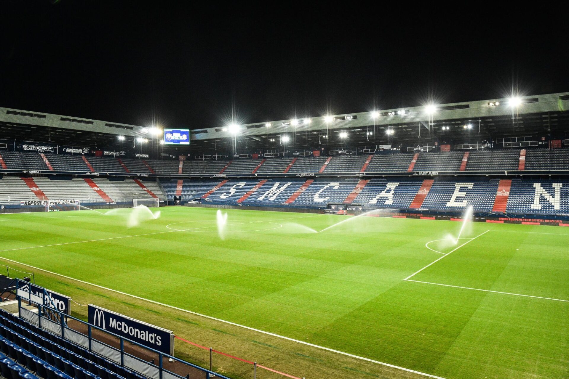 Olivier Pickeu, le pr&eacute;sident du SM Caen. Icon Sport