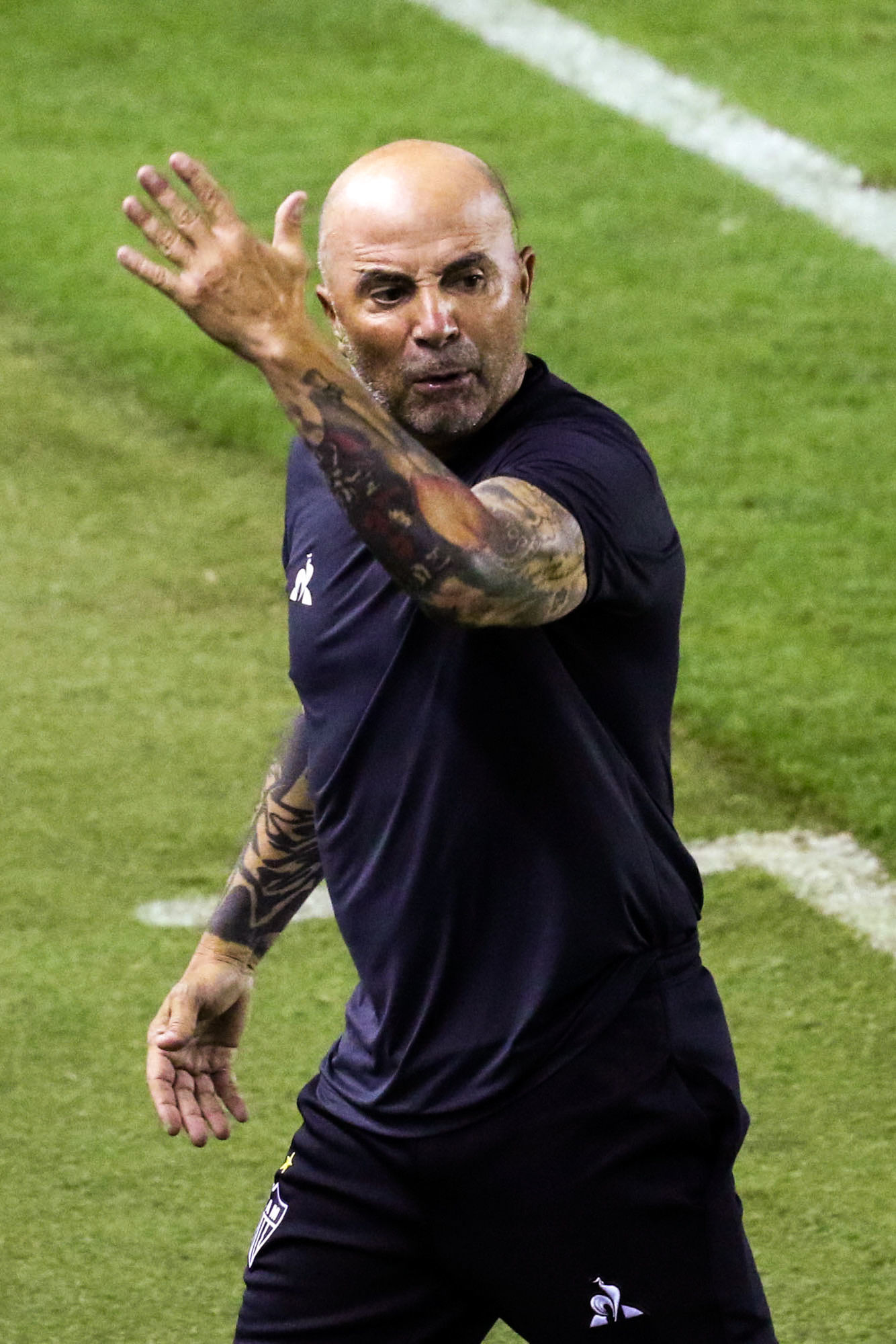 Jorge Sampaoli peut d&eacute;goupiller &agrave; n'importe quel moment. Photo Icon Sport