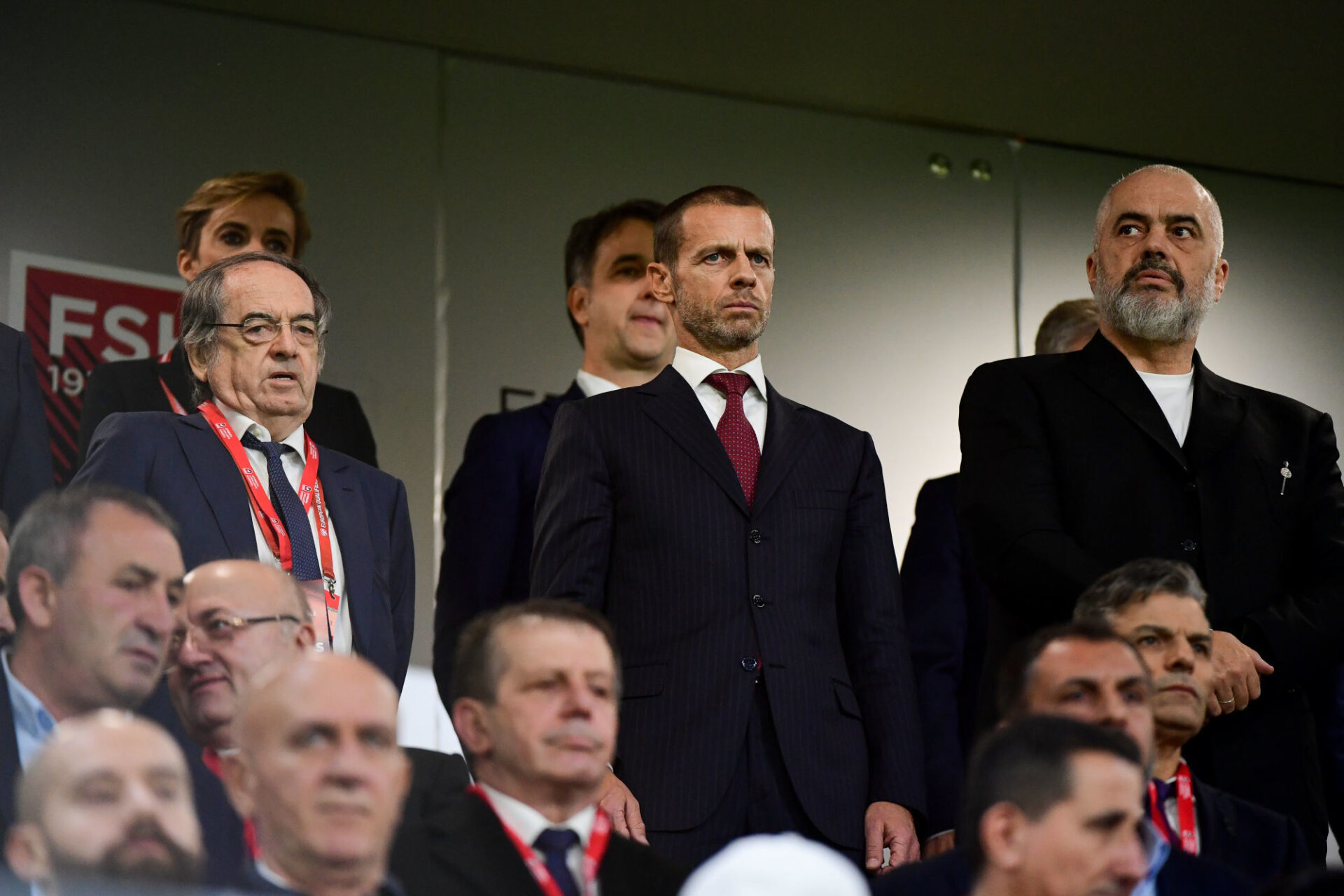 Le pr&eacute;sident de l'UEFA Aleksander Ceferin. Icon Sport