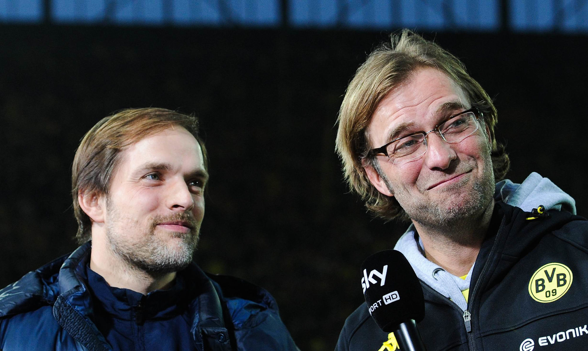 J&uuml;rgen Klopp sur le banc du Borussia Dortmund, entre 2008 et 2015. Photo Icon Sport