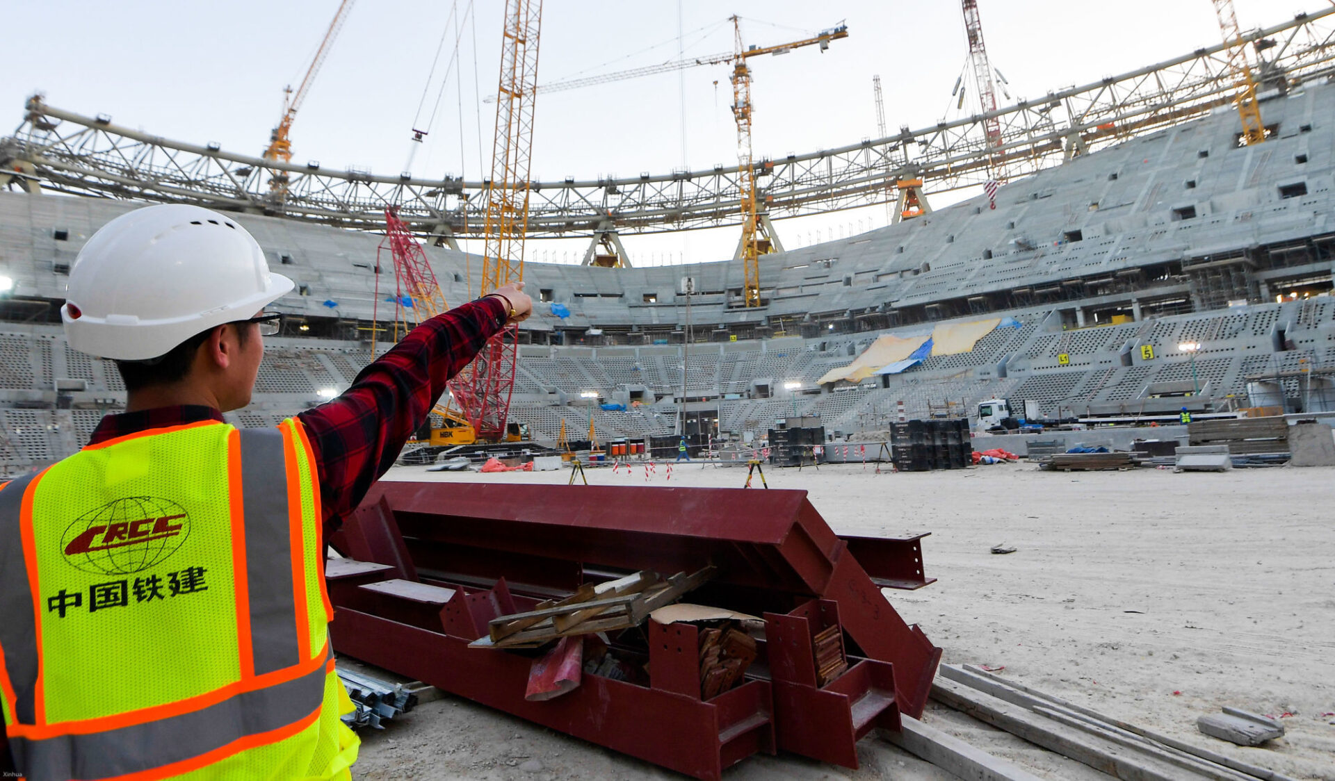 Le Qatar remet fortement en cause les estimations sur le nombre de mort sur les chantiers de la Coupe du Monde 2022 (iconsport)
