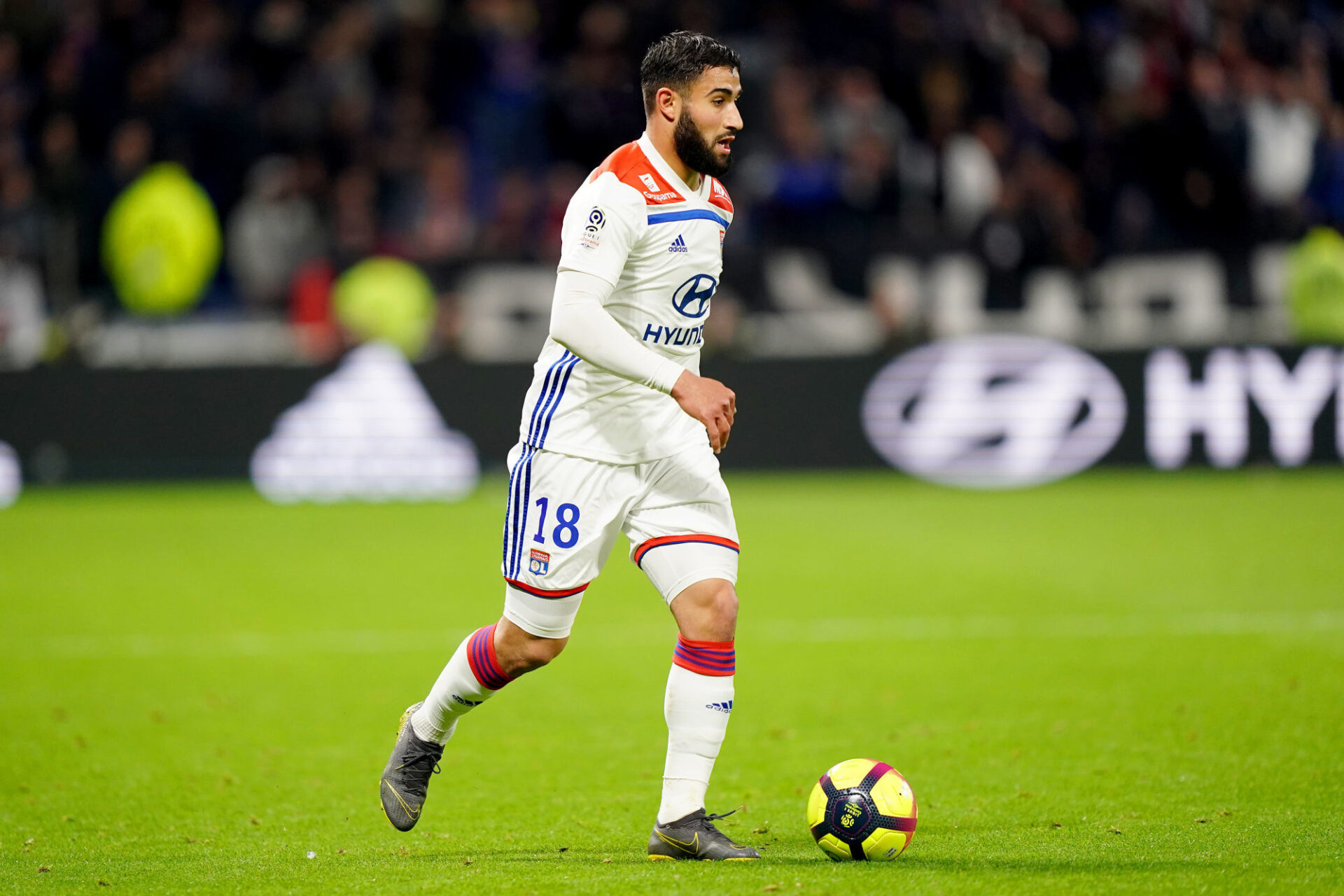 Nabil Fekir contre le FC Barcelone en 2020. Icon Sport