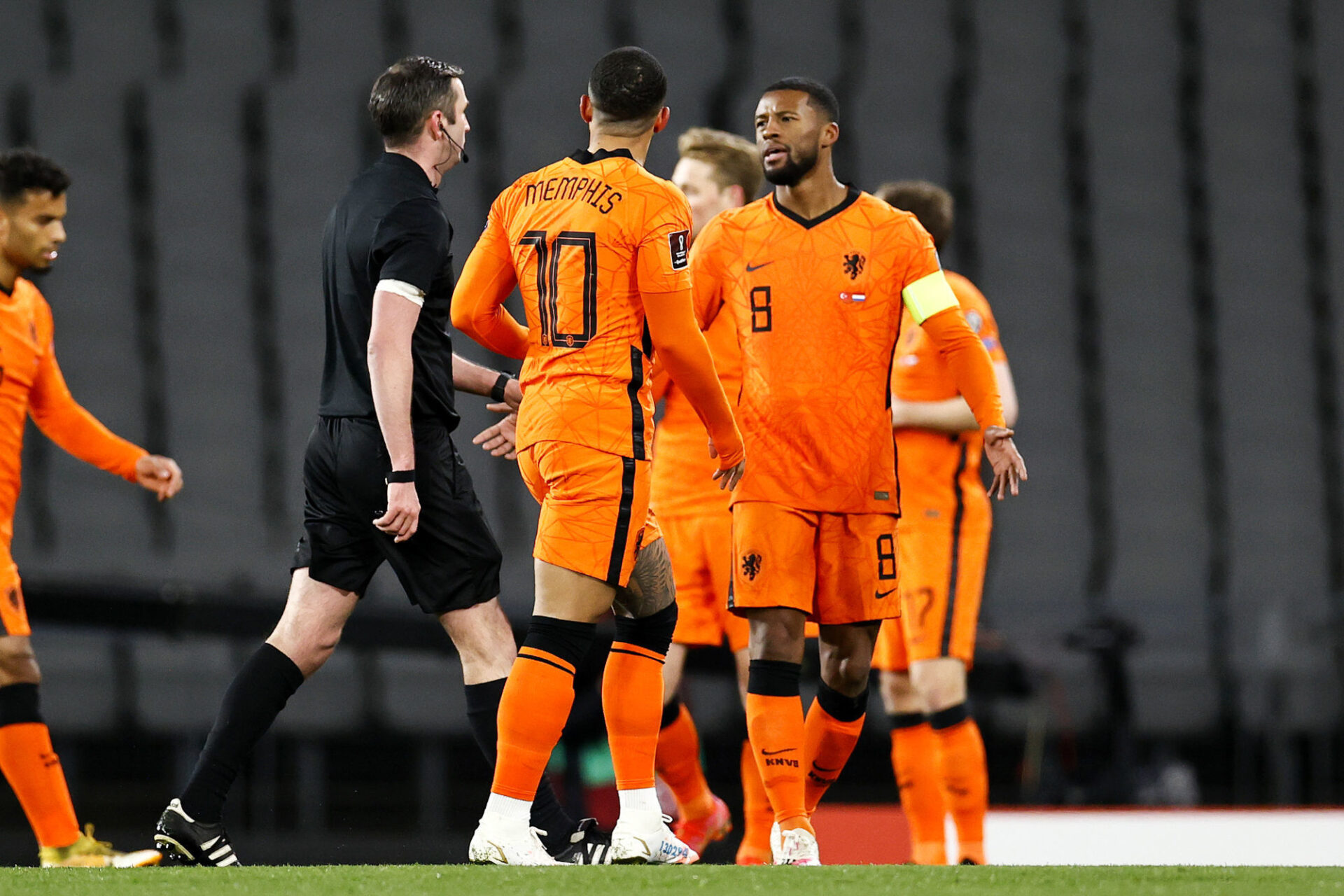 Georginio Wijnaldum et Frank de Boer. Icon Sport