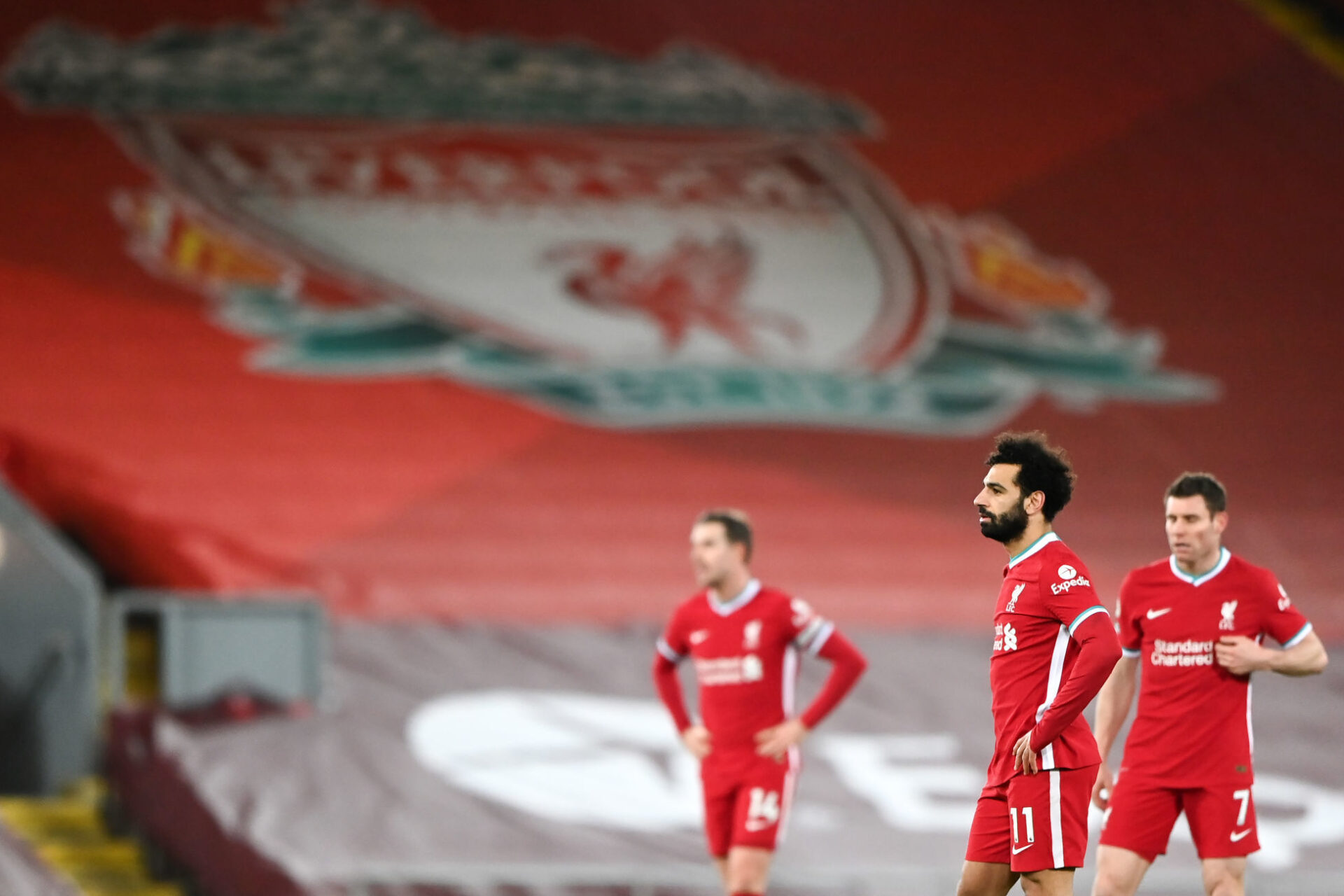 Mohamed Salah et Liverpool au fond du trou. Icon Sport