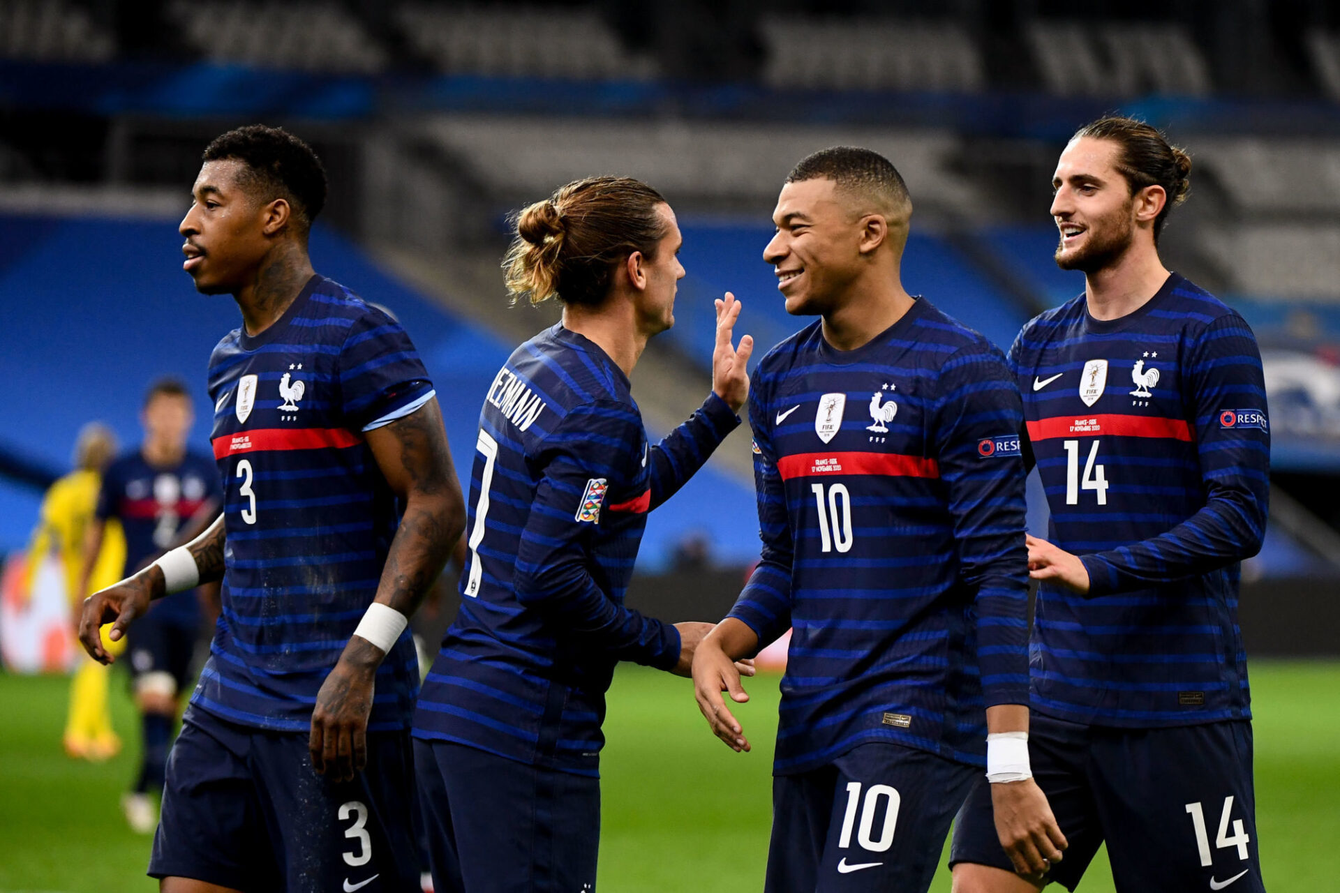 Kylian Mbappé lors de la Coupe du monde 2018 contre le Pérou. Icon Sport Kylian Mbappé lors de la Coupe du monde 2018 contre le Pérou. Icon Sport
