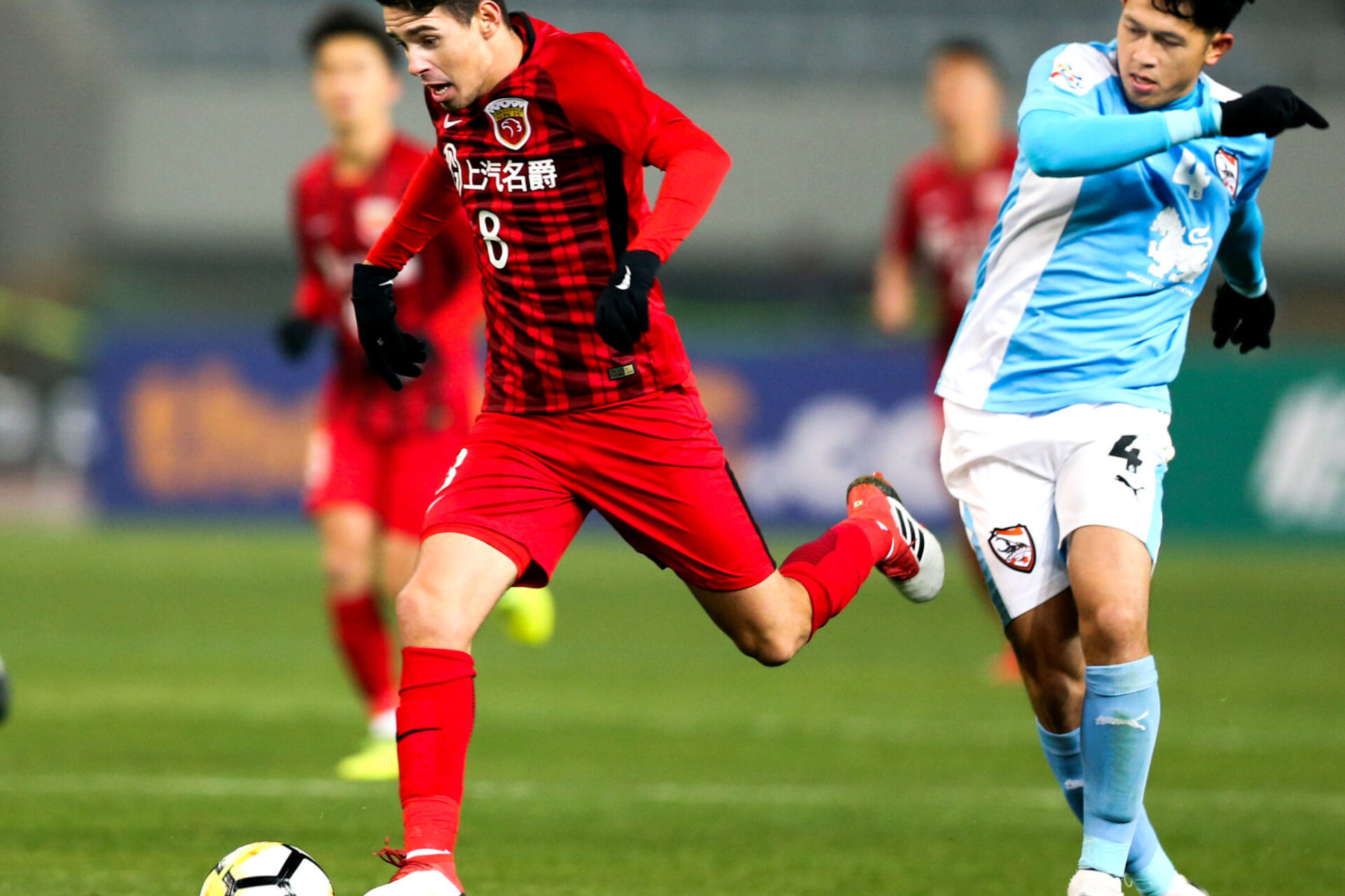 Axel Witsel and Fabio Cannavaro during the Friendly game between Sassuolo and Tianjin Quanjian on February 16, 2017. Axel Witsel and Fabio Cannavaro during the Friendly game between Sassuolo and Tianjin Quanjian on February 16, 2017.