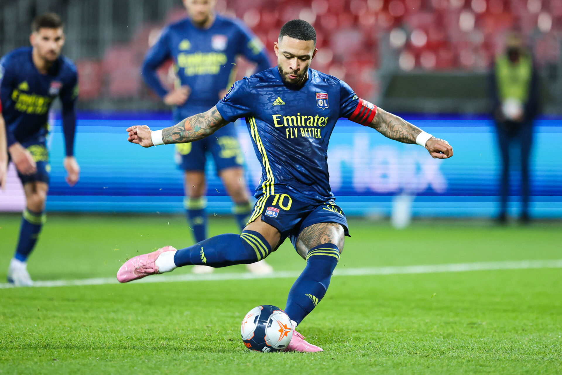 Memphis Depay fait partie des cibles du PSG de Mauricio Pochettino. / Abaca-Icon Sport Memphis Depay fait partie des cibles du PSG de Mauricio Pochettino. / Abaca-Icon Sport