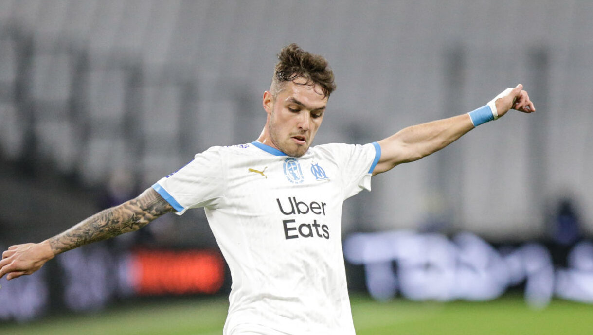 Pol Lirola avec l'Olympique de Marseille. Icon Sport