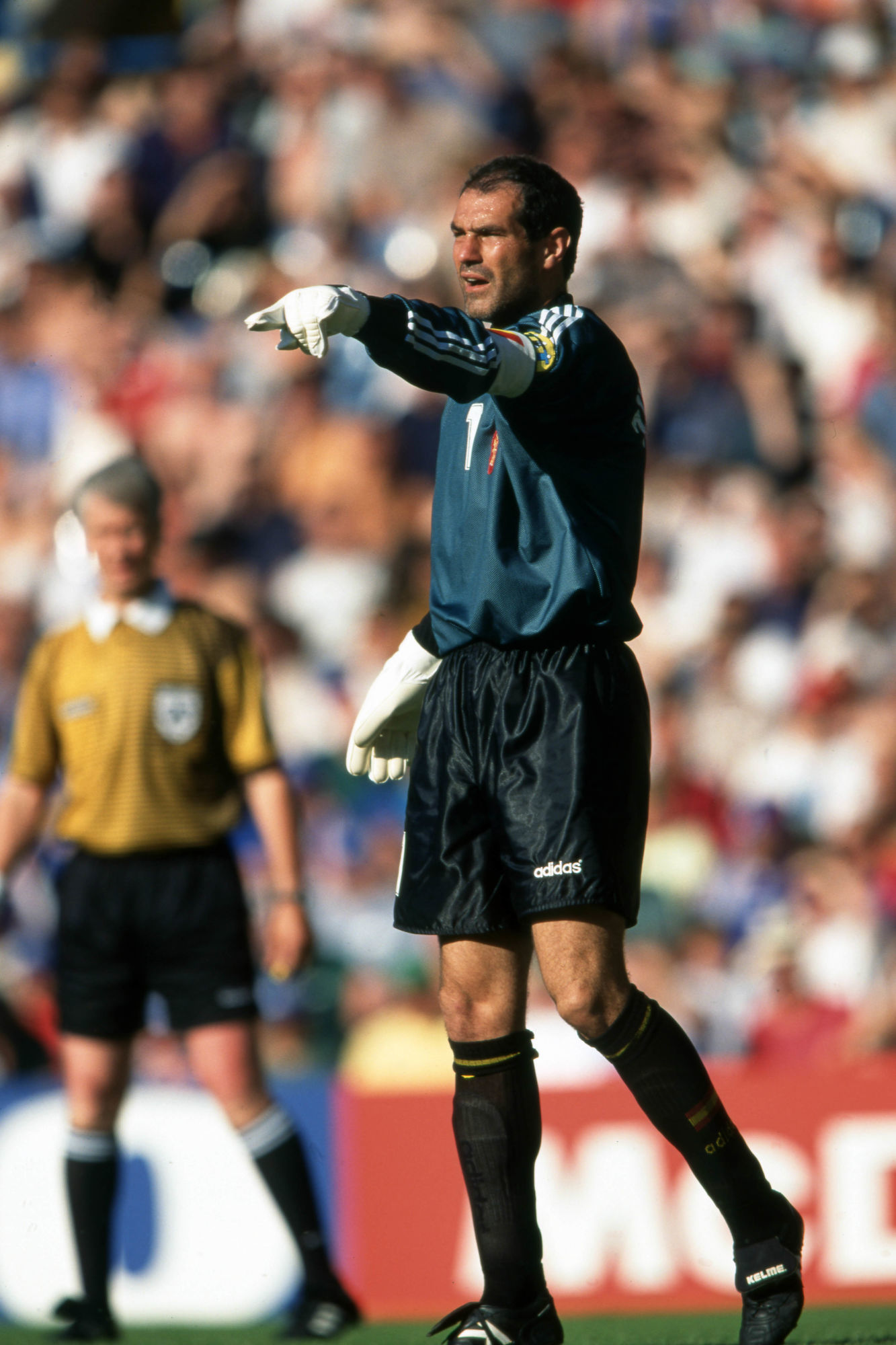 Andoni Zubizarreta à l'Euro 1996. Icon Sport Andoni Zubizarreta à l'Euro 1996. Icon Sport