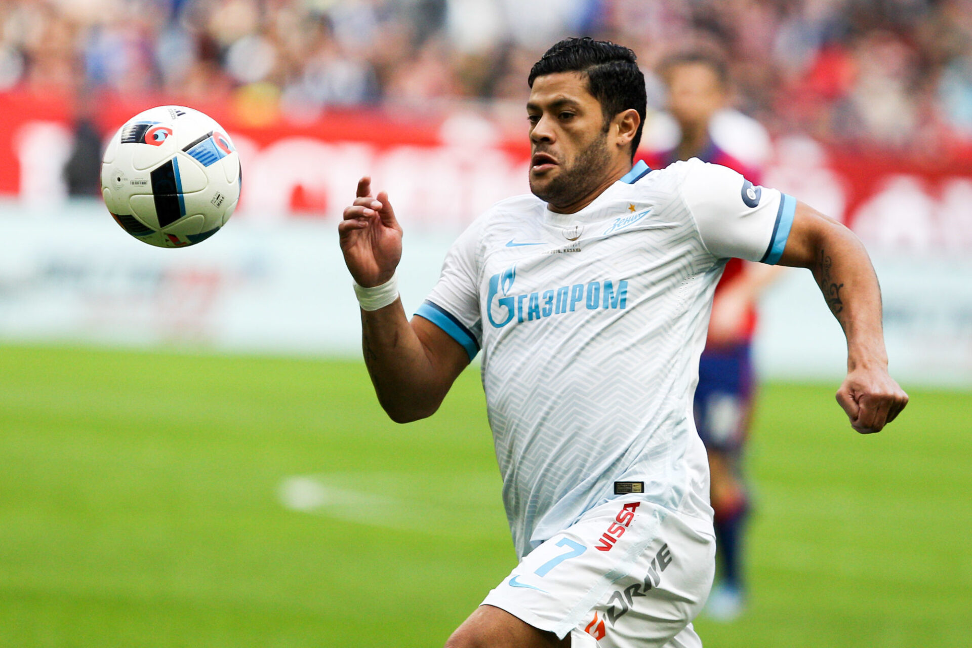 Hulk sous le maillot du Shanghai SIPG, en Chine. Icon Sport