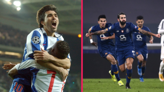 Le FC Porto de Deco en 2004 et le FC Porto de Sérgio Oliveira en 2021 ont renversé un géant européen en 8e de finale retour de la Ligue des champions à 17 ans d'intervalle, jour pour jour. Photos Icon Sport