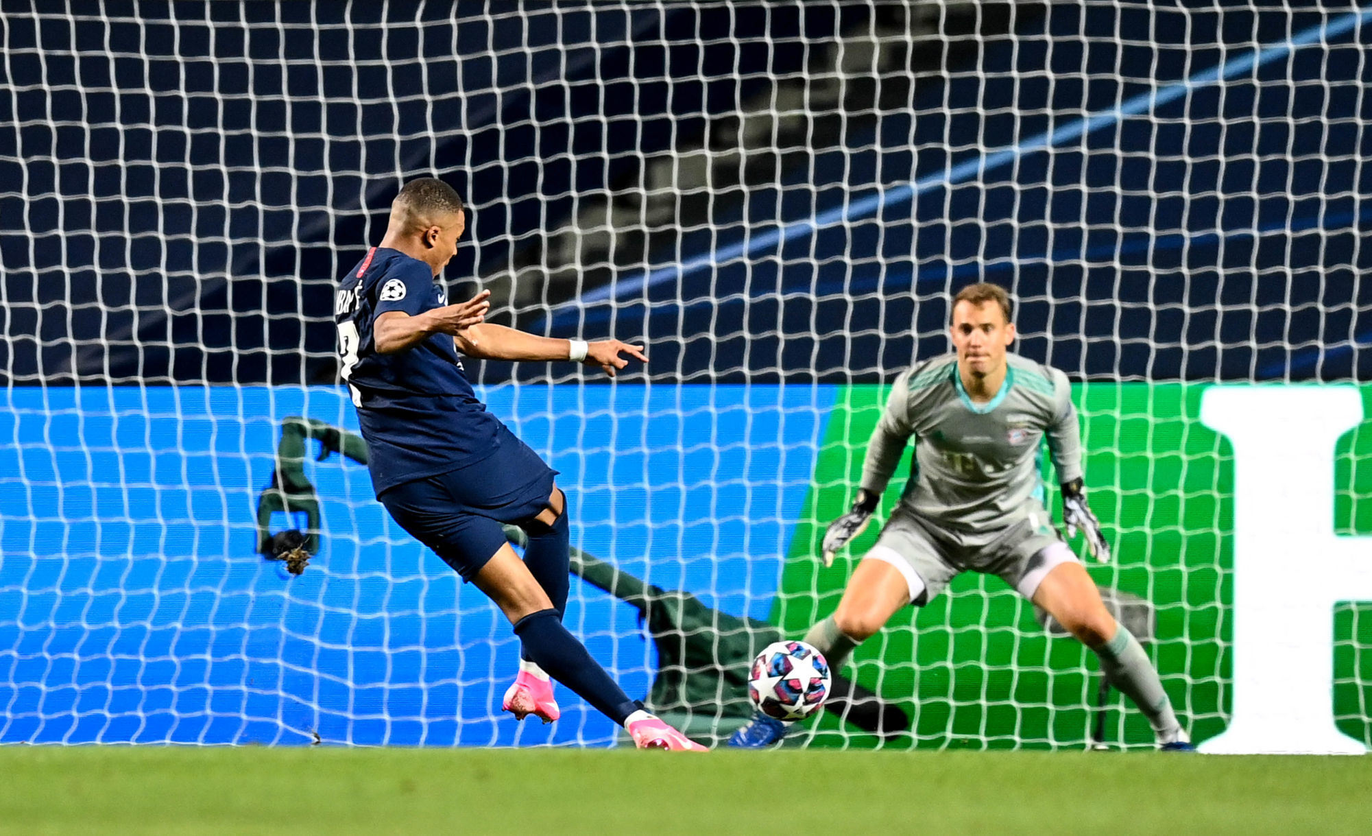 Kylian Mbapp&eacute; a encore marqu&eacute; face au Bayern. Icon Sport