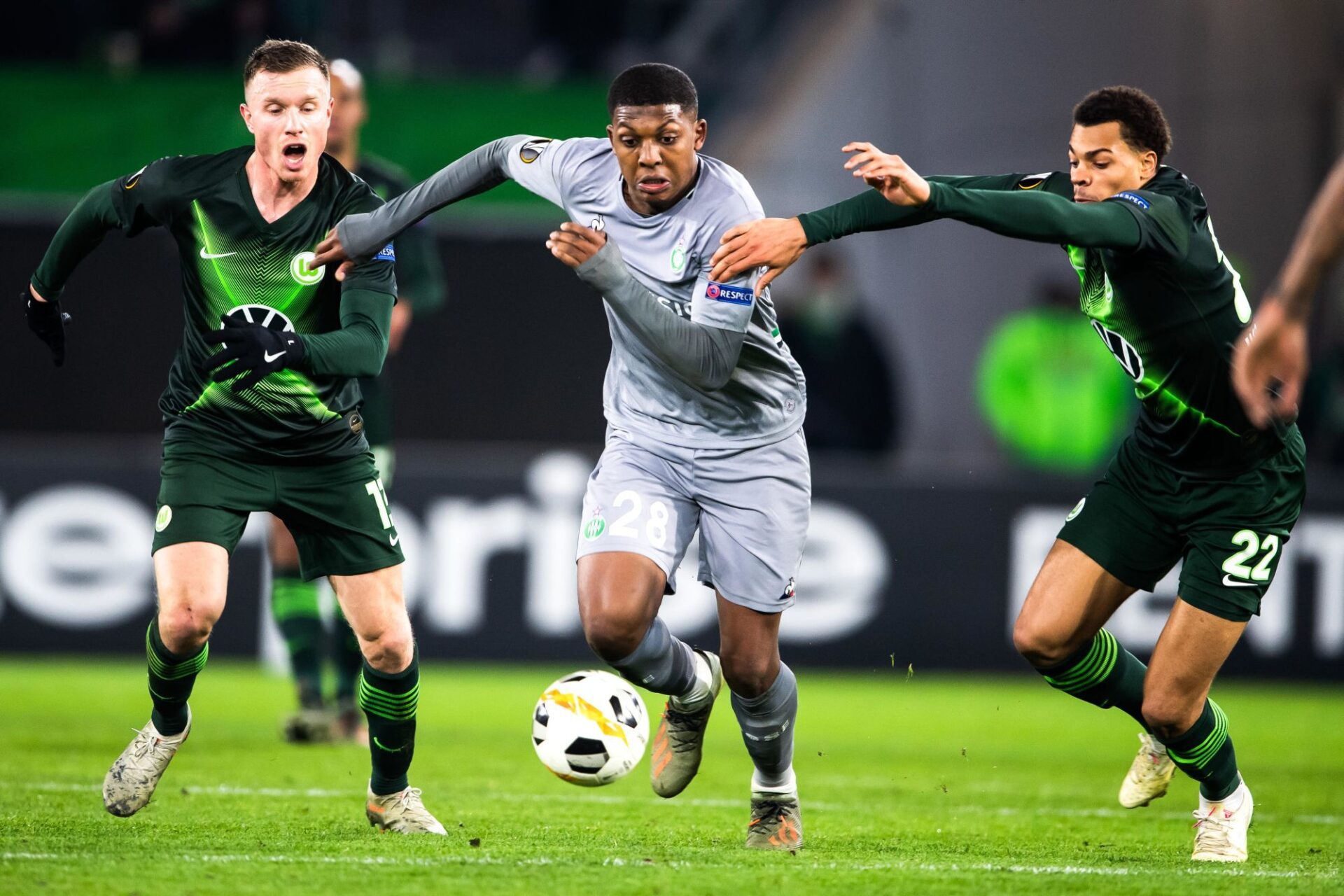 Roland Romeyer et Bernard Ca&iuml;azzo, les pr&eacute;sidents de Saint-Etienne. Icon Sport
