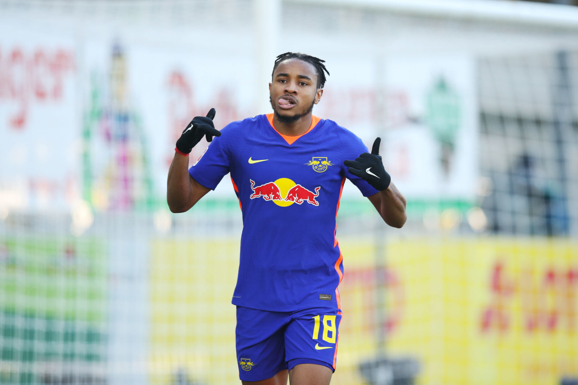 Christopher Nkunku est en grande forme avec Leipzig. Icon Sport Christopher Nkunku est en grande forme avec Leipzig. Icon Sport