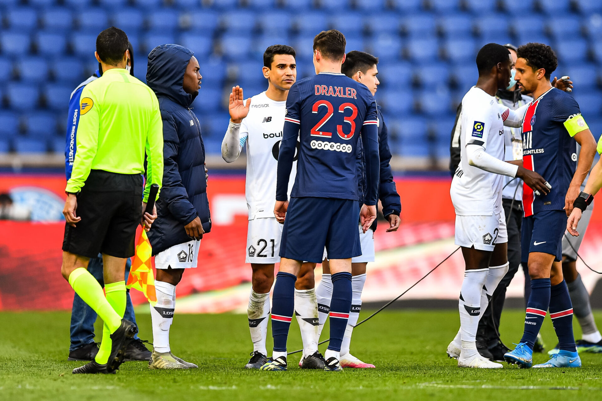 Tiago Djalo et Neymar. Icon Sport