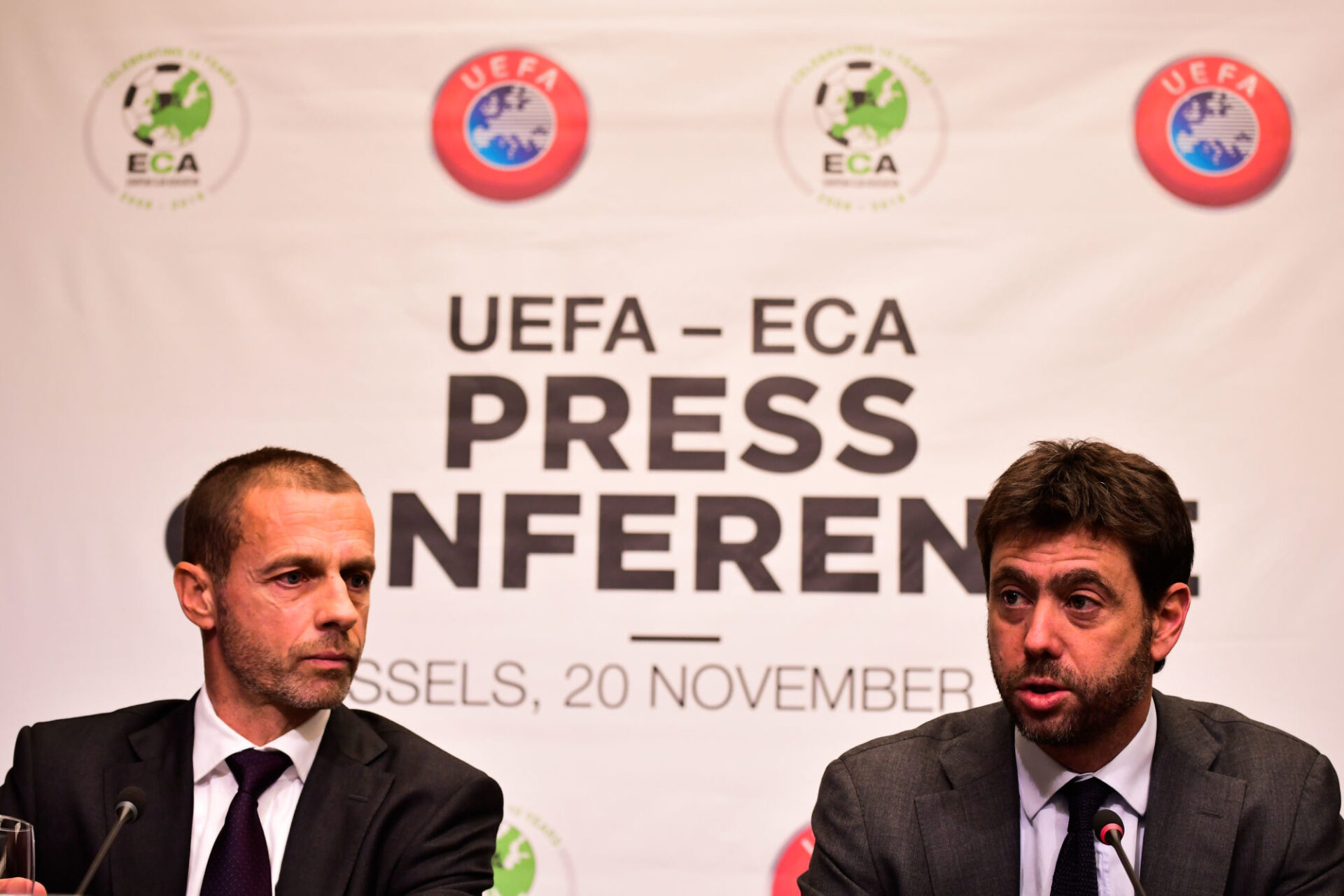 Le pr&eacute;sident de l'UEFA Aleksander Ceferin. Icon Sport