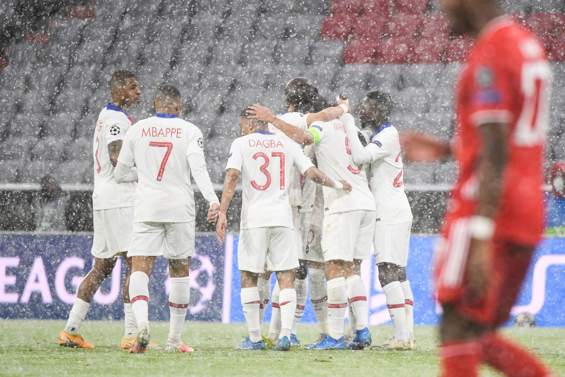 Le PSG a r&eacute;ussi l'exploit de faire tomber le Bayern (2-3). Icon Sport