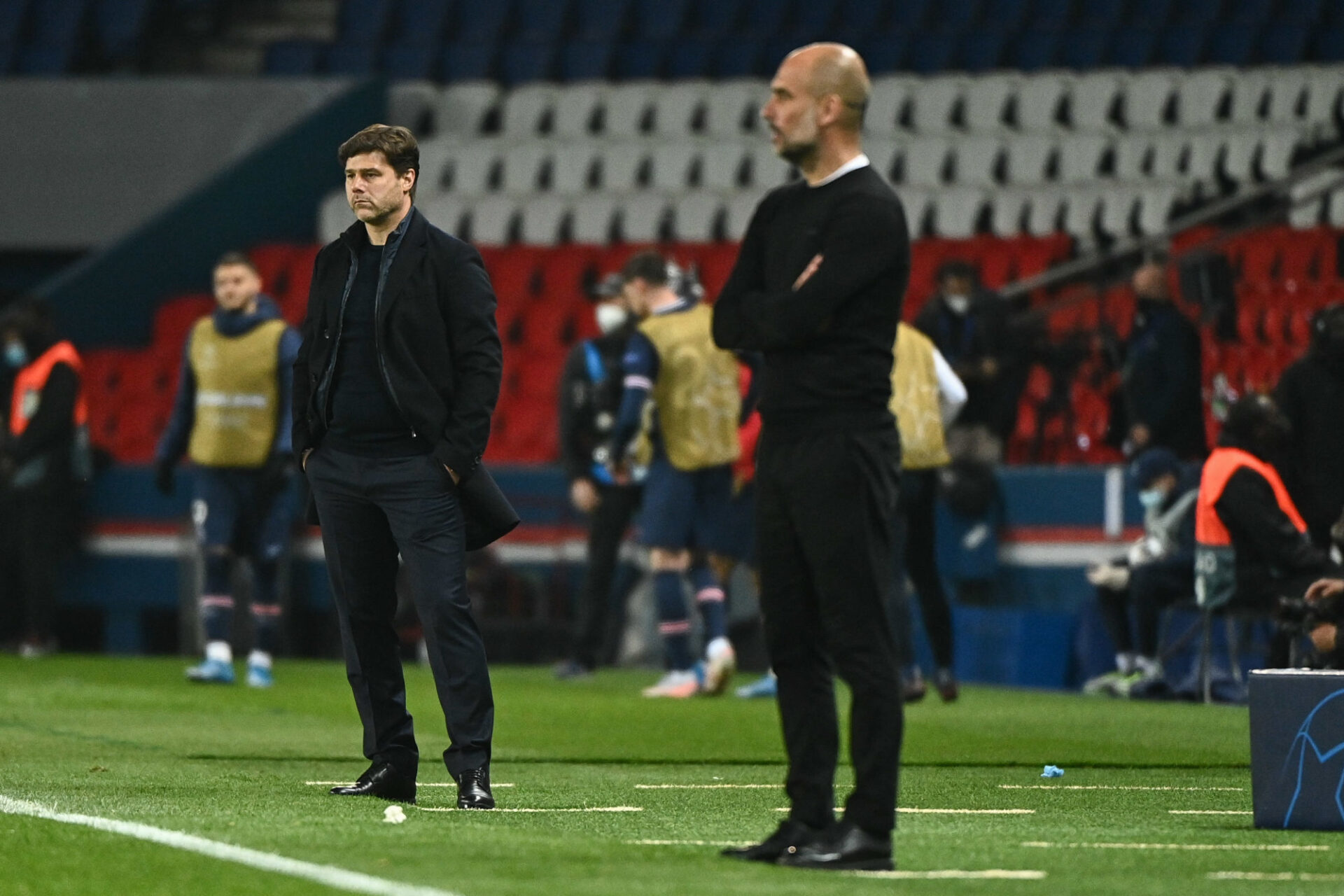 Kevin De Bruyne a d'abord &eacute;t&eacute; transparent, multipliant les pertes de balle en premi&egrave;re p&eacute;riode. Le g&eacute;nial milieu offensif sera finalement &eacute;lu homme du match... Icon Sport