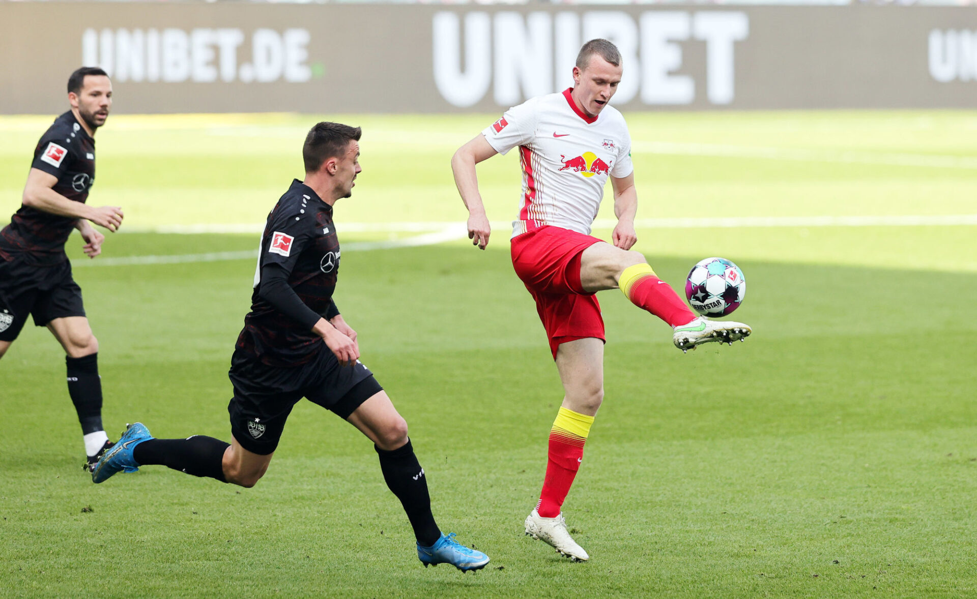 Lukas Klostermann a été repositionné défenseur central par Julian Nagelsmann. Icon Sport