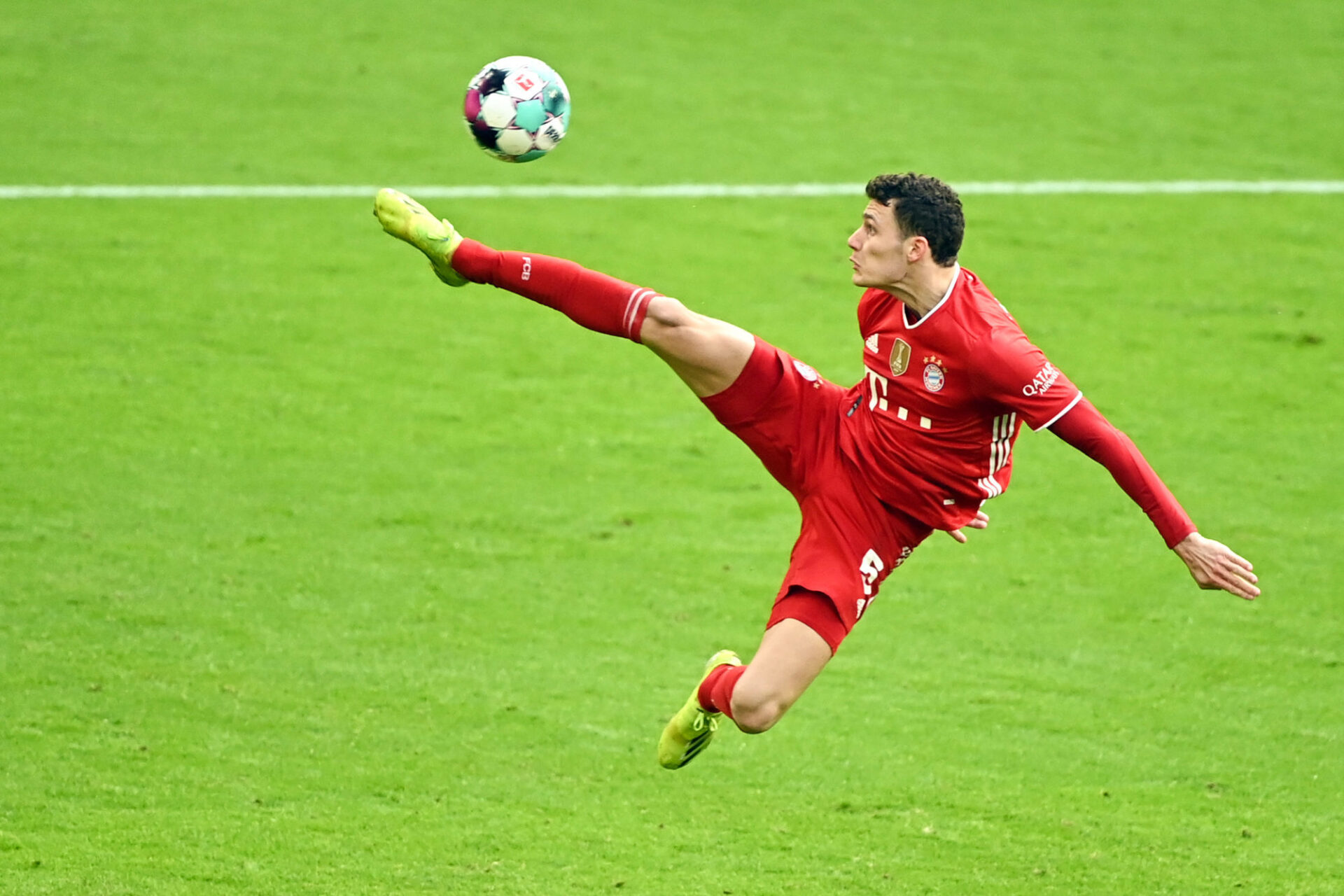 Benjamin Pavard a l'habitude d'évoluer en haute altitude avec le Bayern. Icon Sport