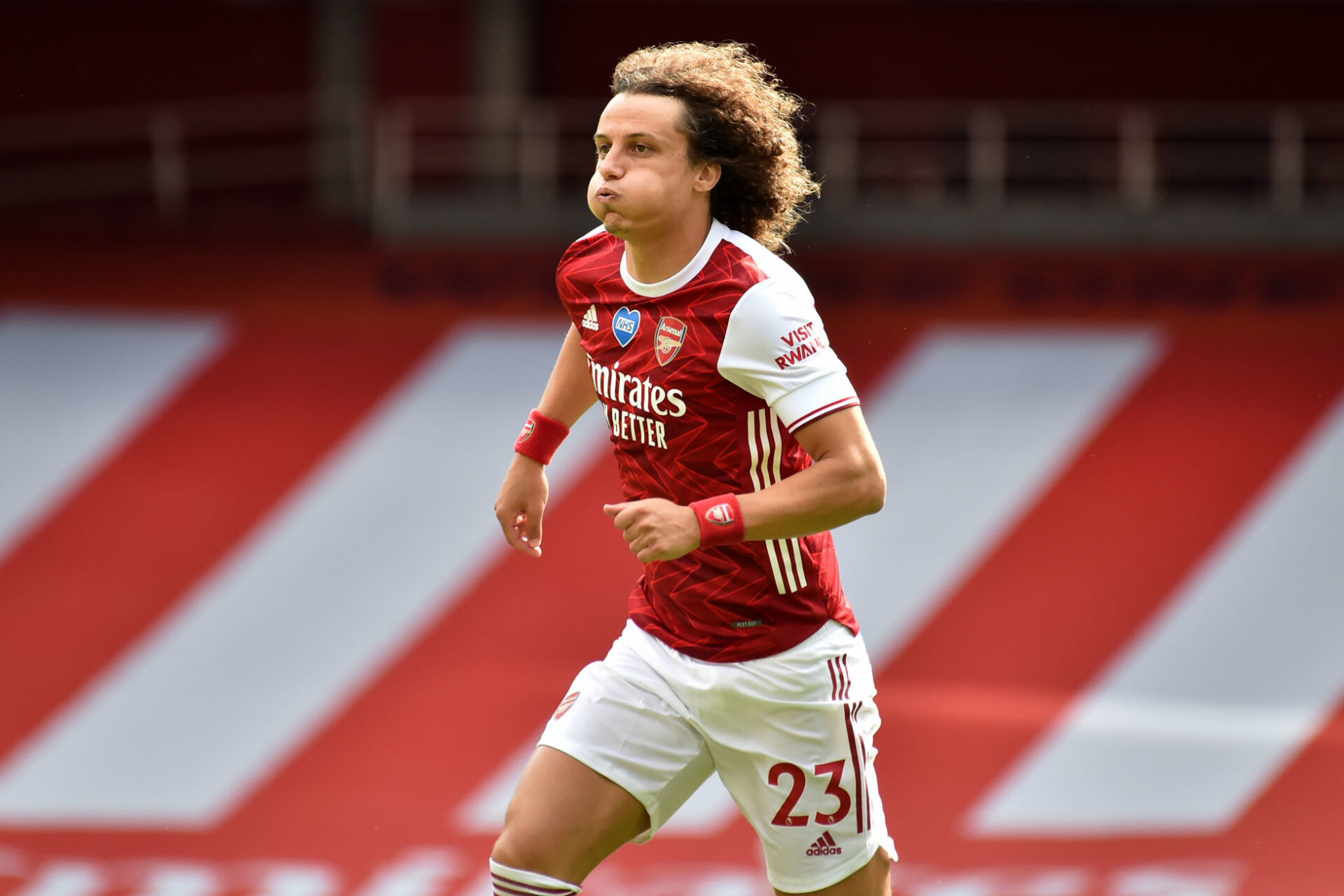 David Luiz ne portera plus le maillot d'Arsenal après cette saison. Icon Sport David Luiz ne portera plus le maillot d'Arsenal après cette saison. Icon Sport