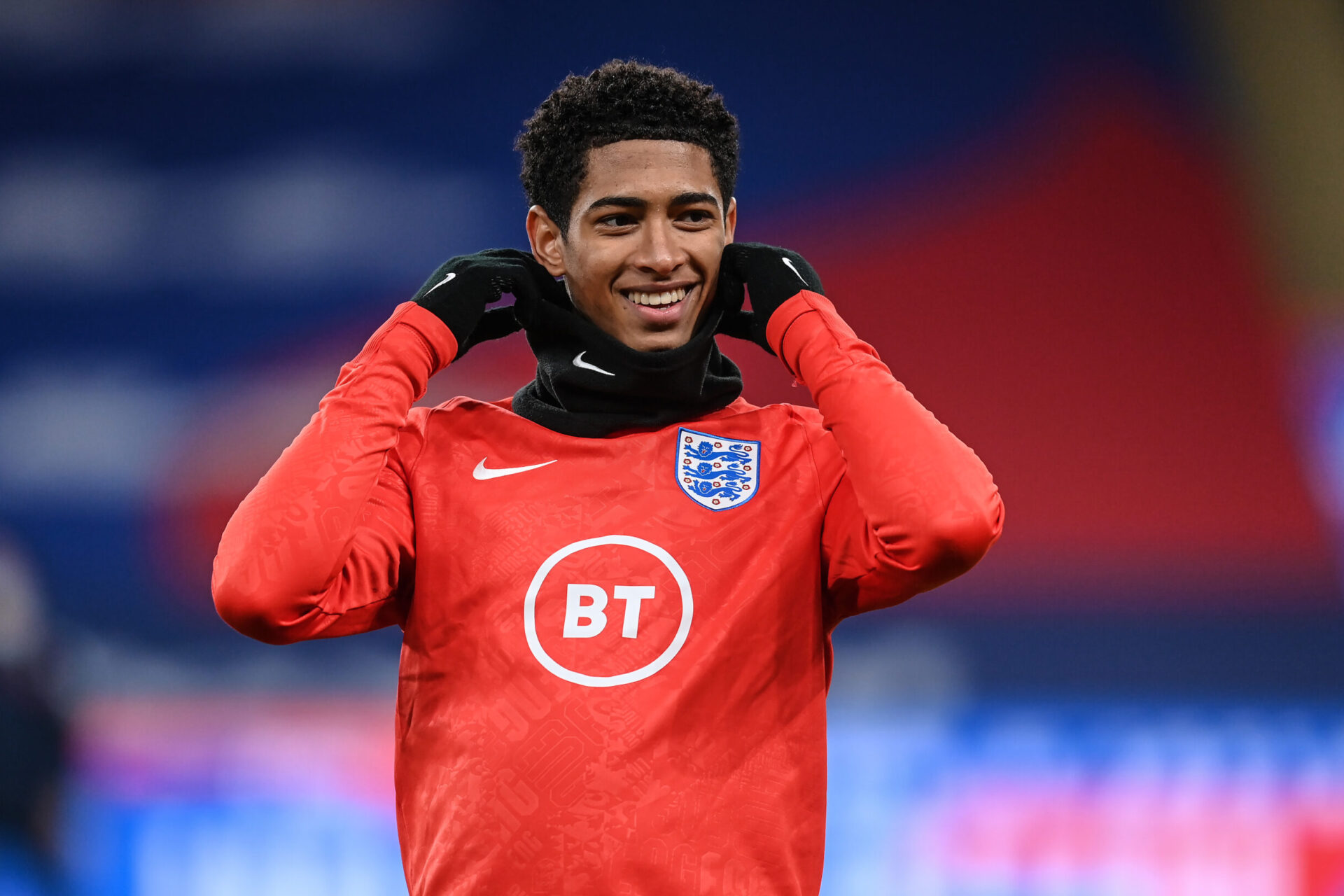 Jude Bellingham sous le maillot de l'Angleterre (iconsport)