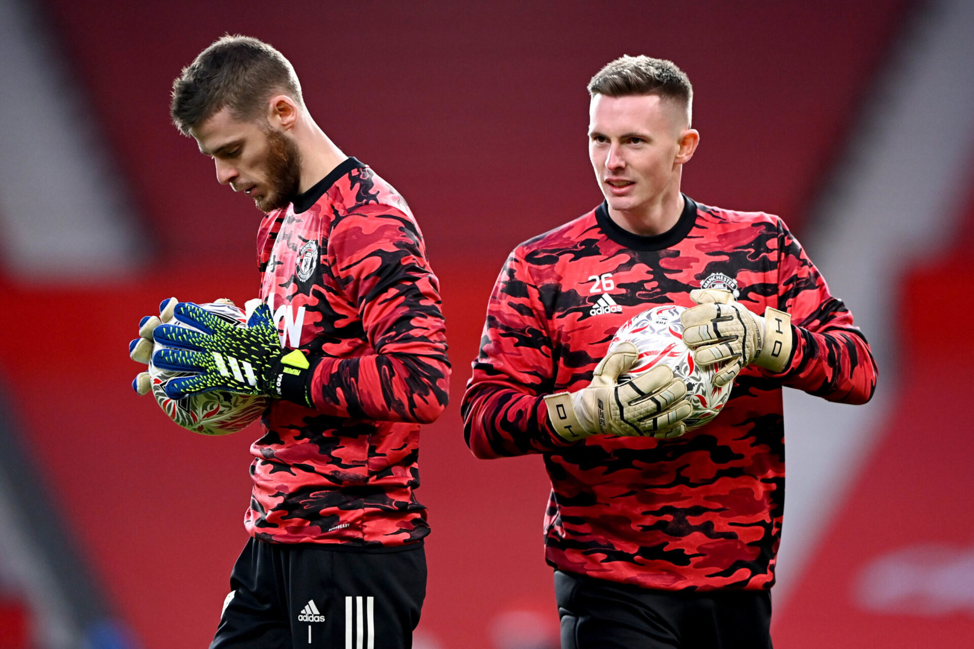 David De Gea et Dean Henderson se disputent la place de titulaire à United depuis cette saison (iconsport) David De Gea et Dean Henderson se disputent la place de titulaire à United depuis cette saison (iconsport)