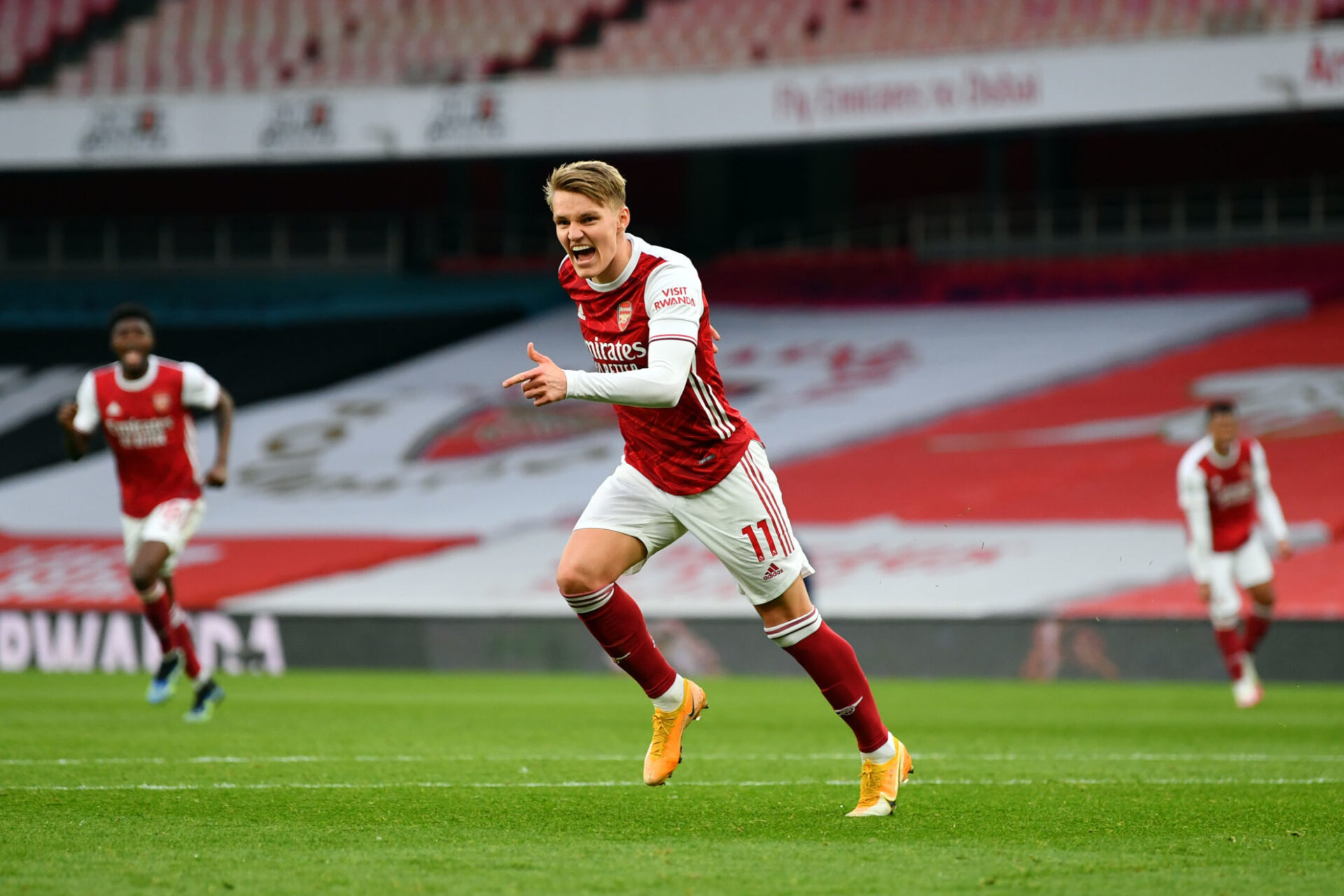 Martin &Oslash;degaard a confirm&eacute; &agrave; Arsenal, o&ugrave; il a s&eacute;duit tout le monde au club. Icon Sport