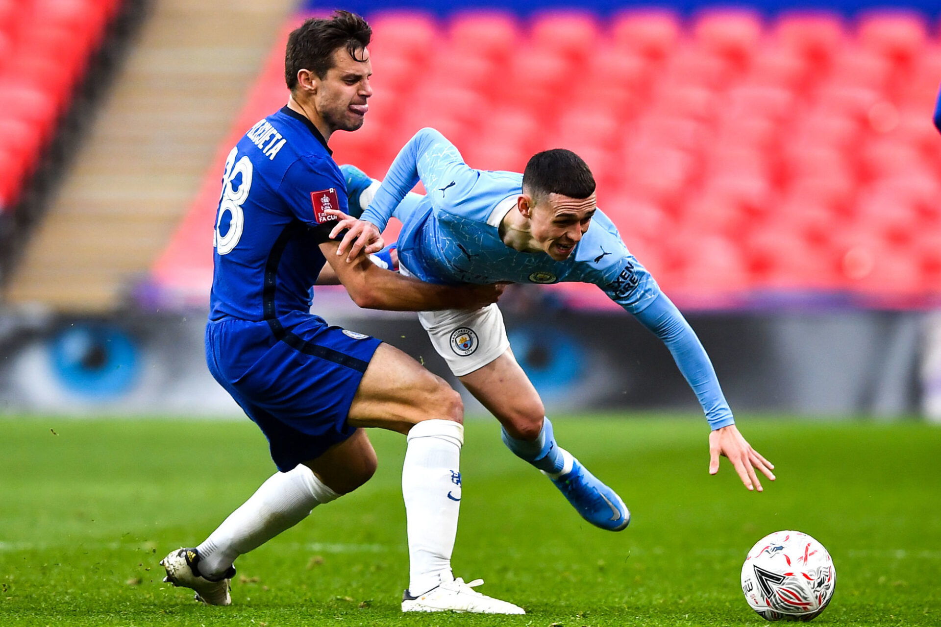 Riyad Mahrez, l'un des symboles de ce Manchester City inarr&ecirc;table. Icon Sport