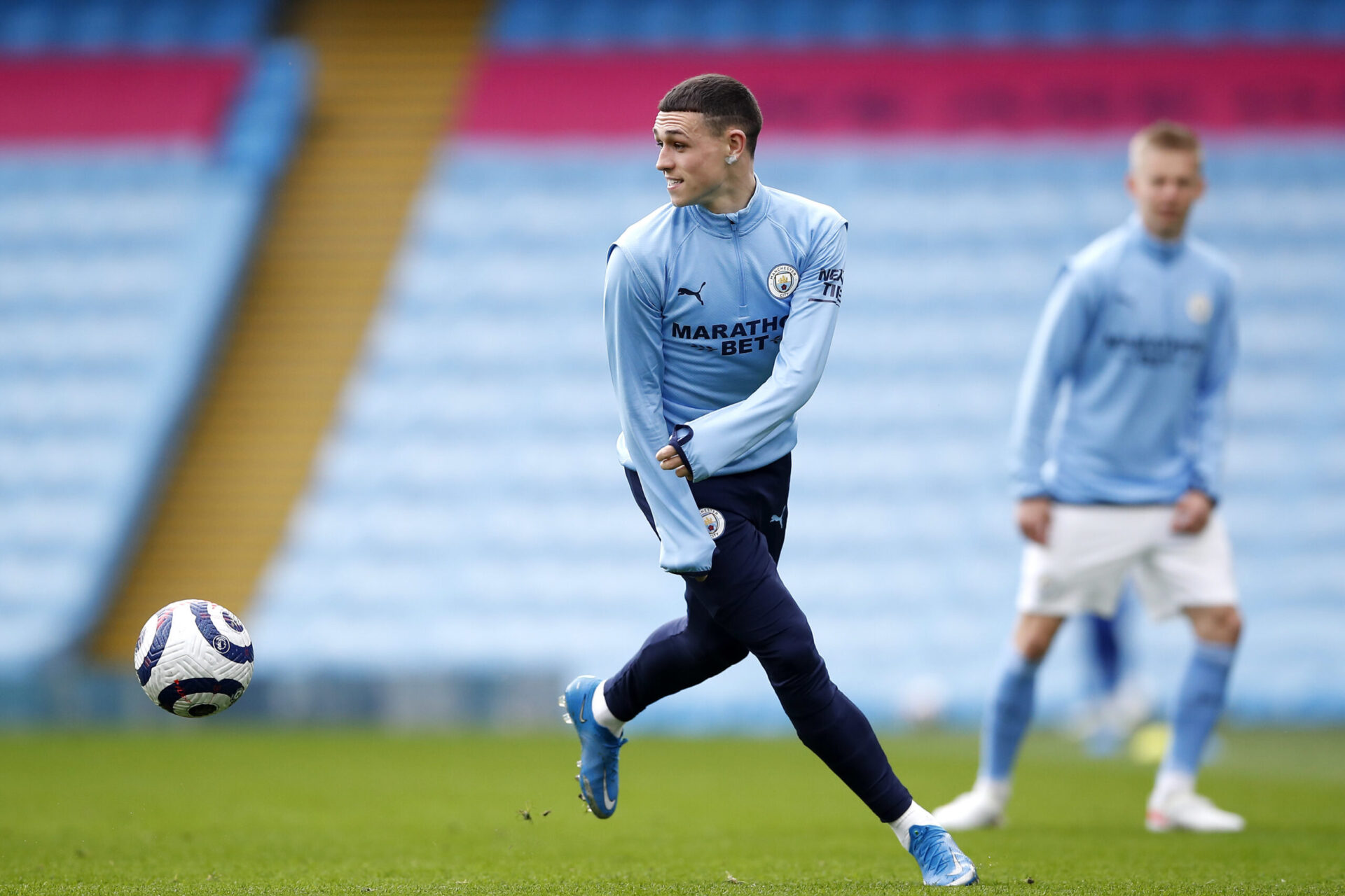 Phil Foden sera bien &eacute;videmment titulaire avec Manchester City (iconsport)
