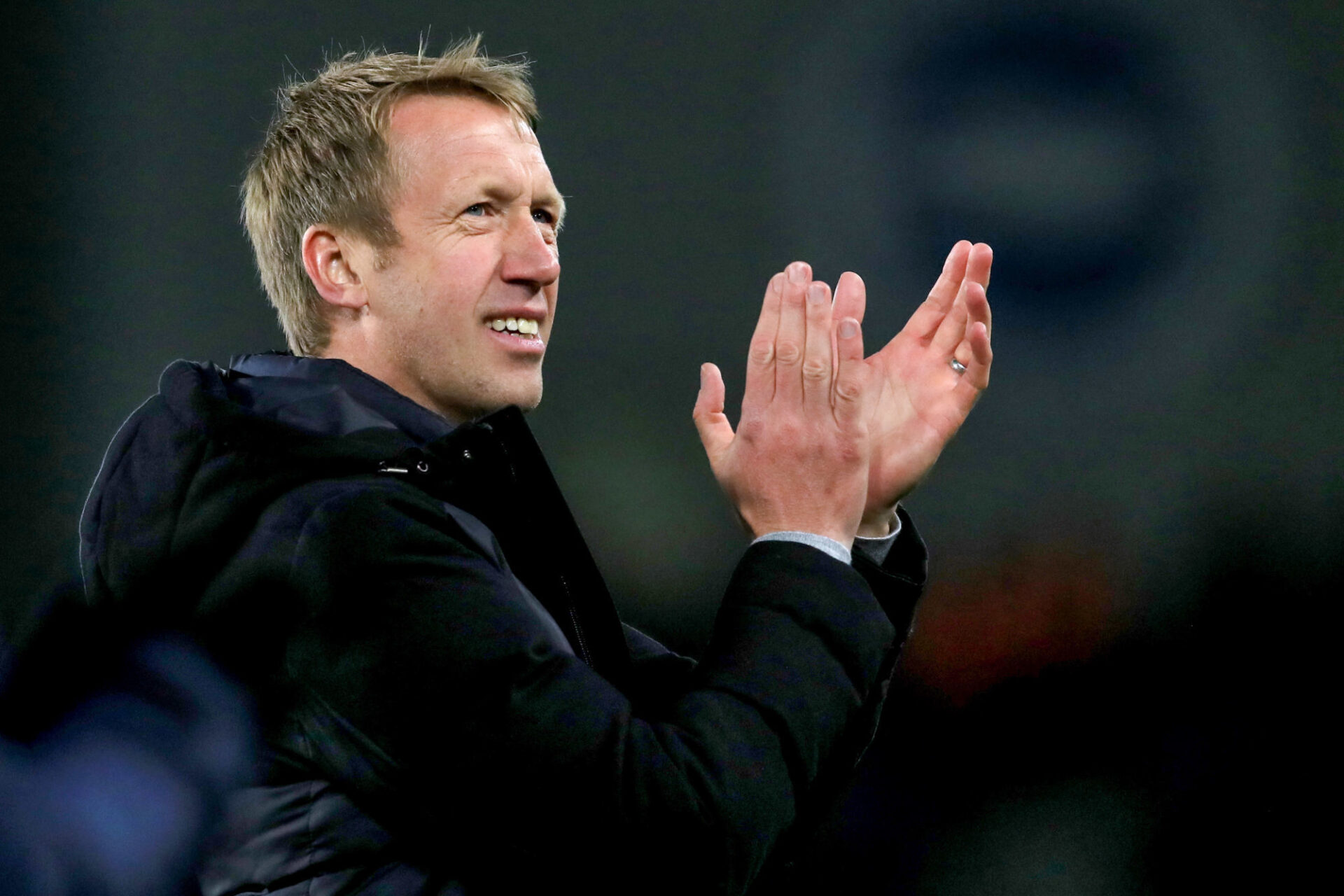 Graham Potter, l'entraîneur de Brighton, est l'une des options de Tottenham pour prendre les rênes de l'équipe la saison prochaine. Icon Sport