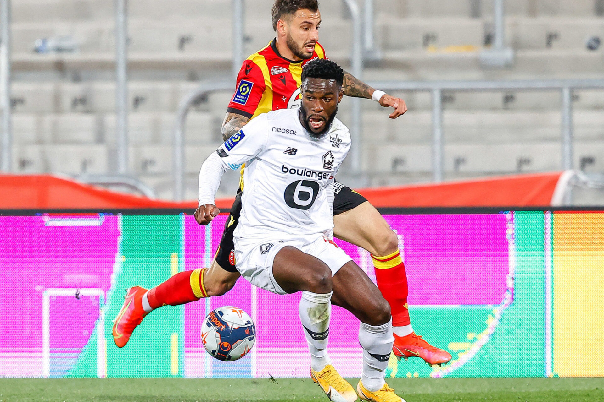 Jonathan Bamba et le LOSC peuvent &ecirc;tre sacr&eacute;s ce dimanche. Icon Sport