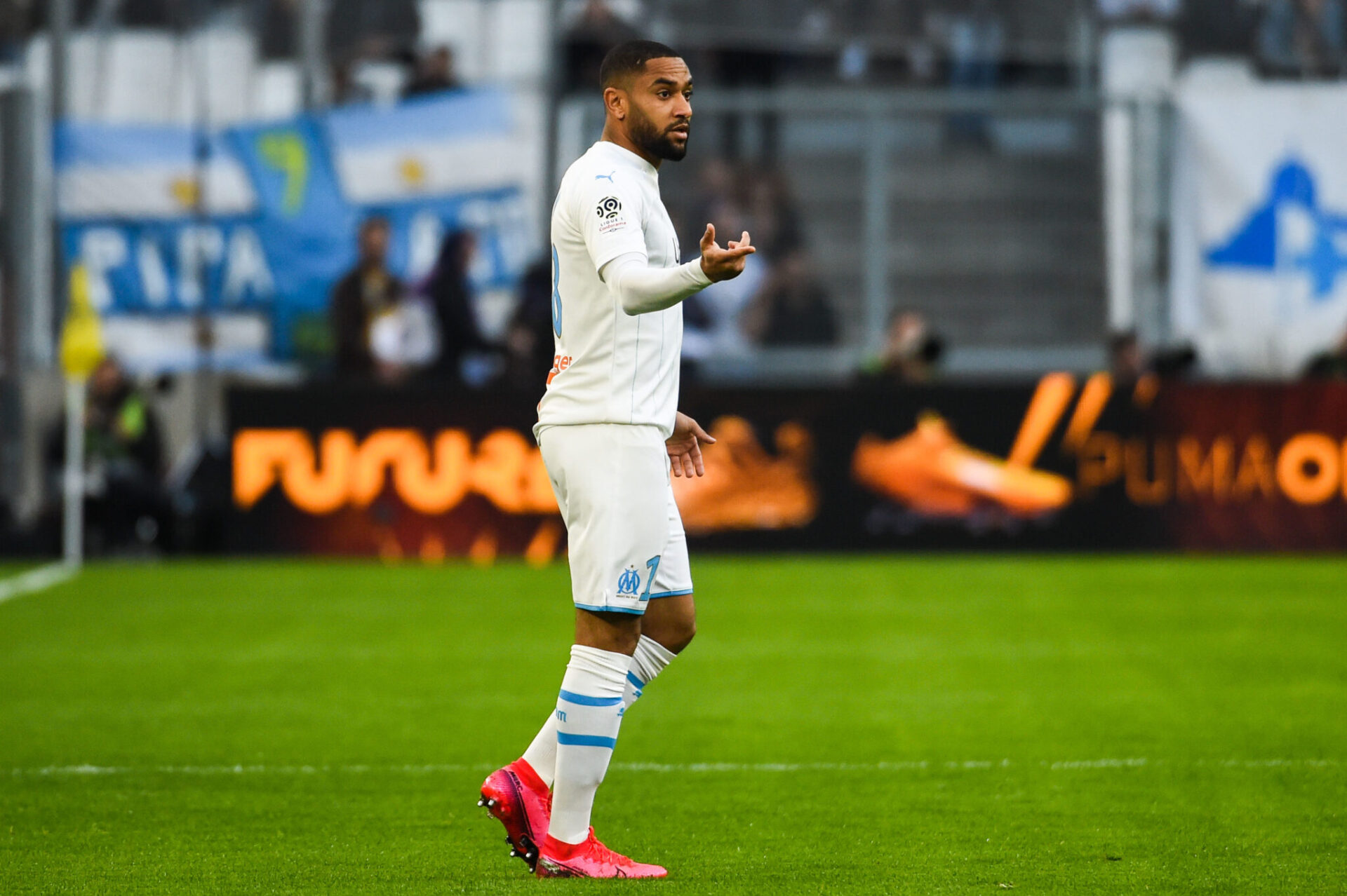 Le lat&eacute;ral marseillais compte bien continuer de s'imposer &agrave; l'OM (iconsport)