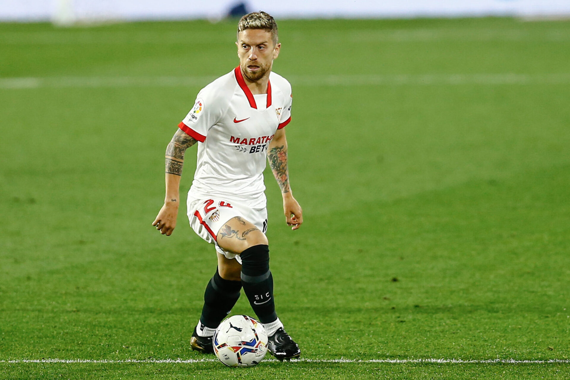 Sergio Ramos s'est &agrave; nouveau bless&eacute; et ne pourra pas tenir sa place contre le FC S&eacute;ville. Icon Sport