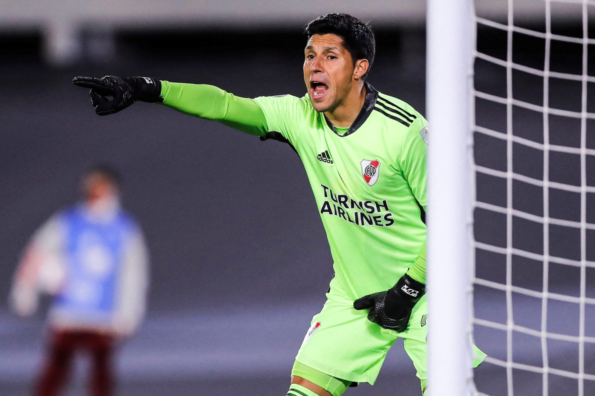 Enzo P&eacute;rez a d&ucirc; garder les buts de son &eacute;quipe face &agrave; Santa Fe (iconsport)