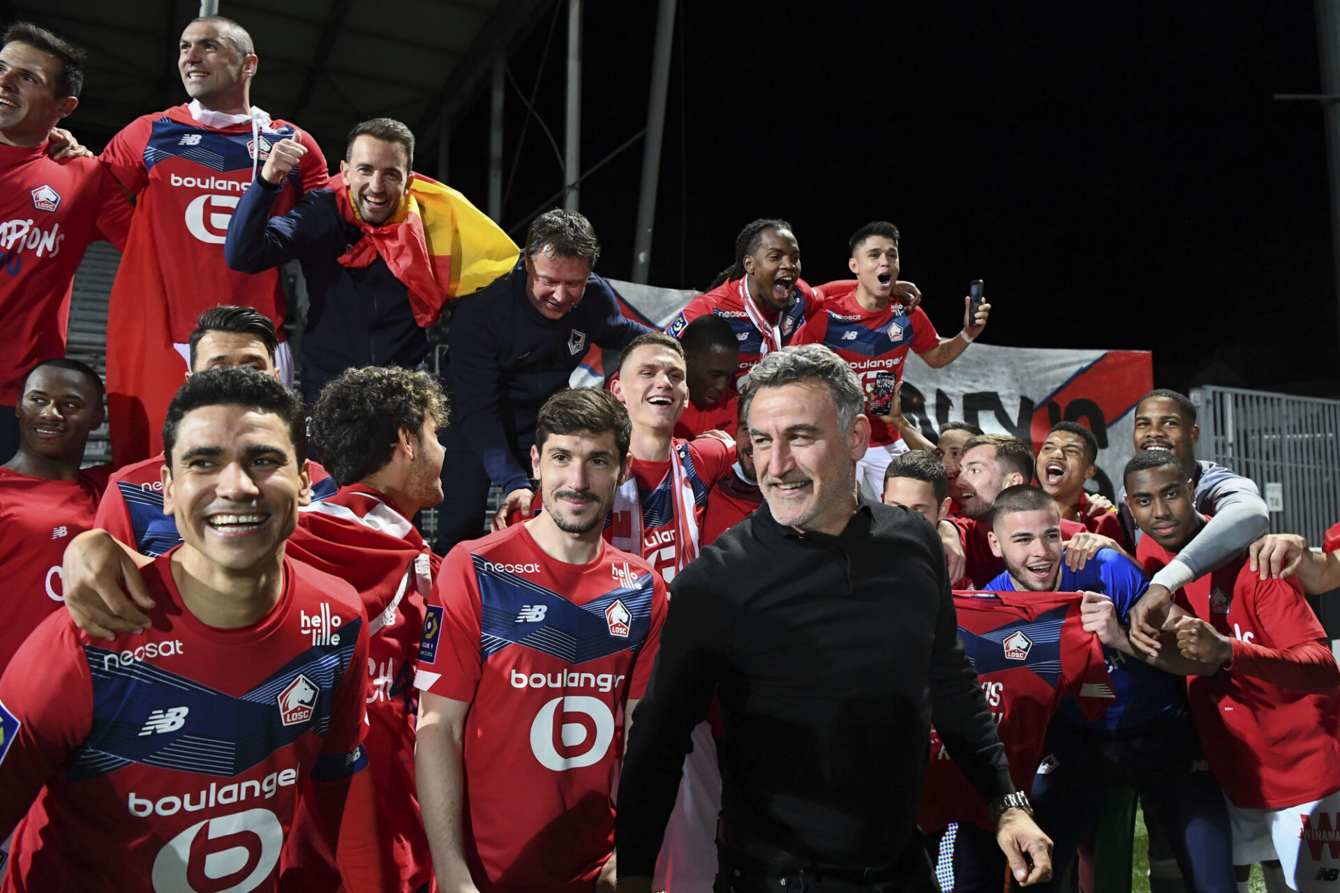 Christophe Galtier quitte Lille sur un triomphe en Ligue 1. Icon Sport Christophe Galtier quitte Lille sur un triomphe en Ligue 1. Icon Sport