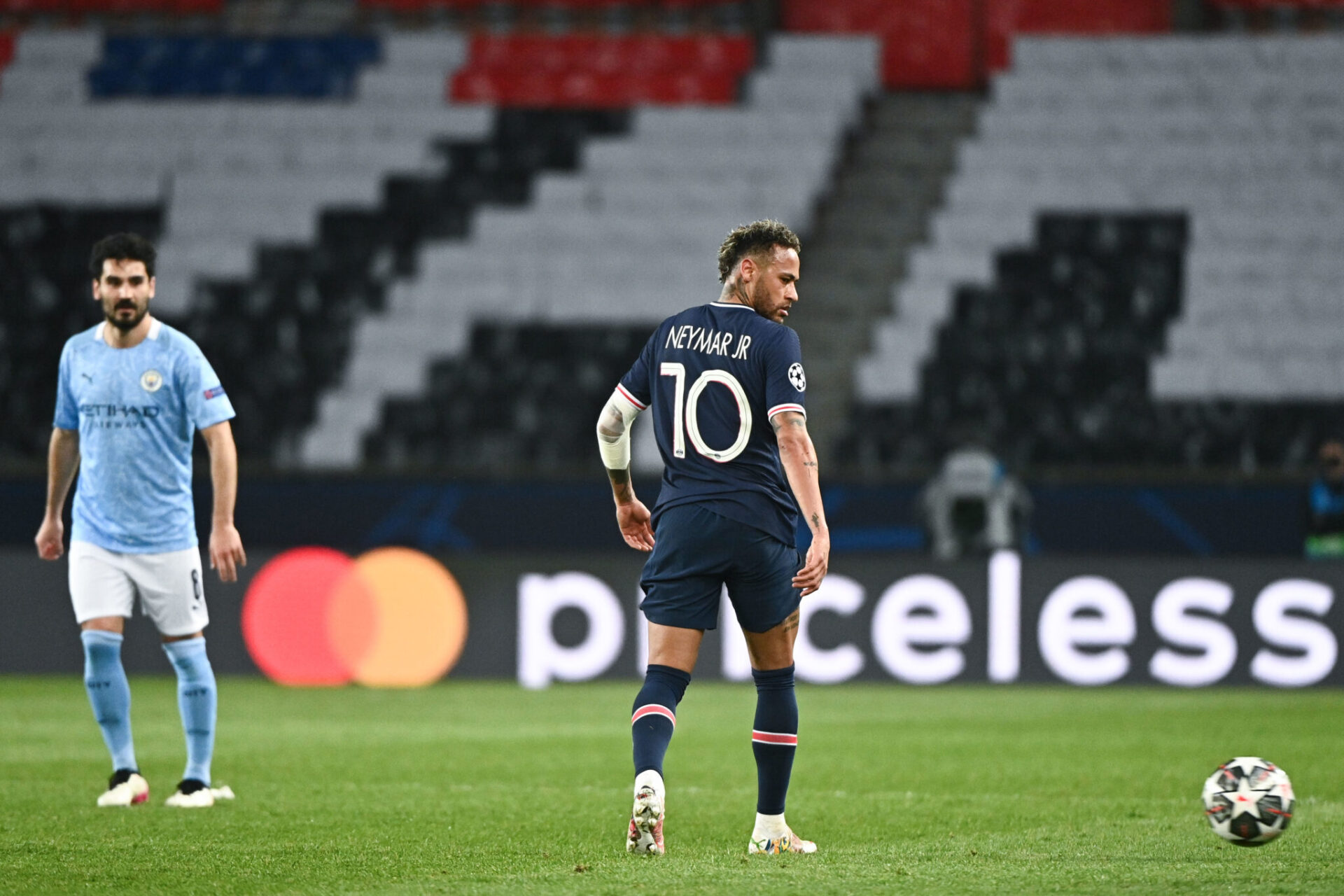 Neymar compte bien montrer son meilleur visage mardi soir (iconsport)