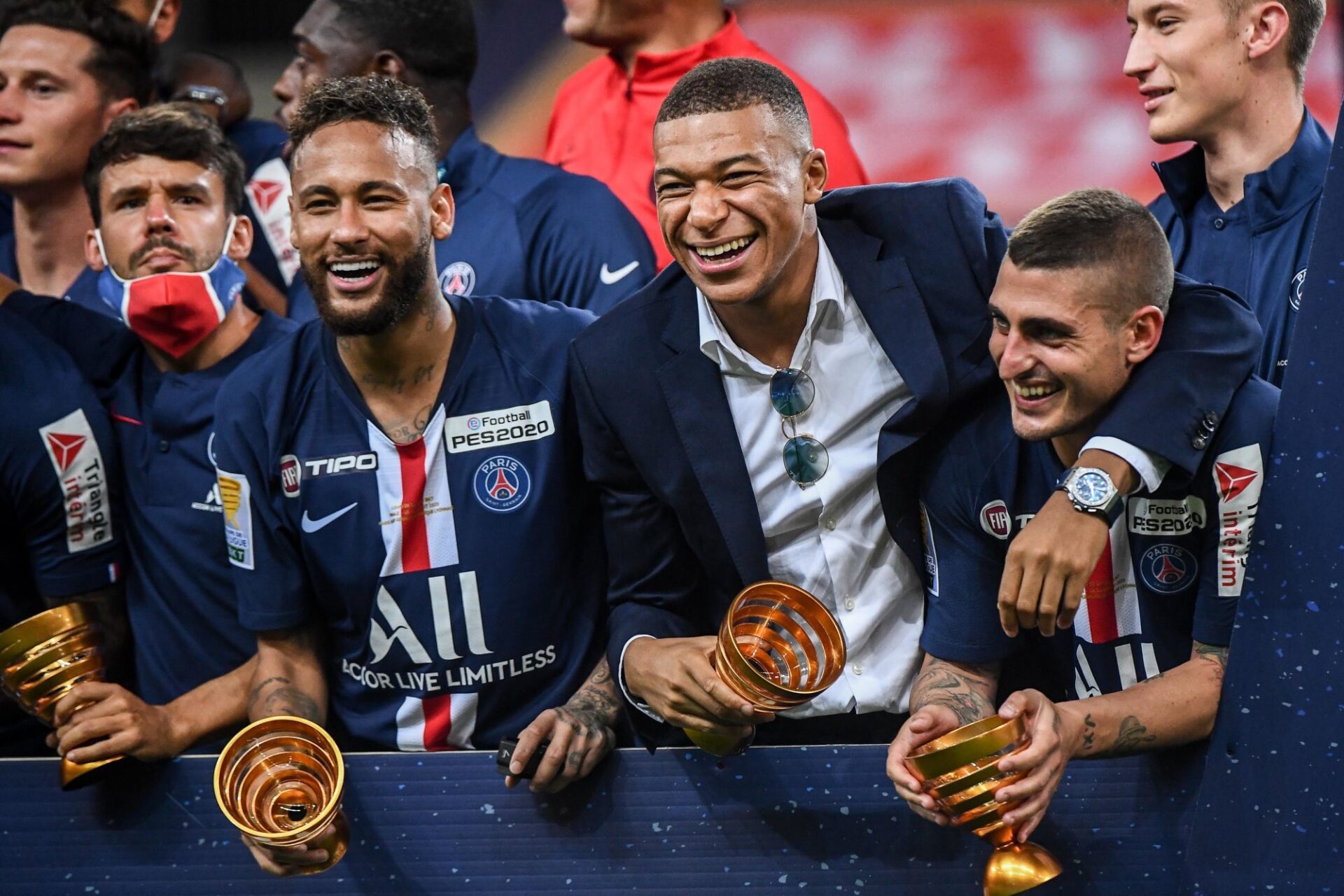 Neymar voit la vie en rose au PSG... au moins jusqu'en 2025. Icon Sport Neymar voit la vie en rose au PSG... au moins jusqu'en 2025. Icon Sport