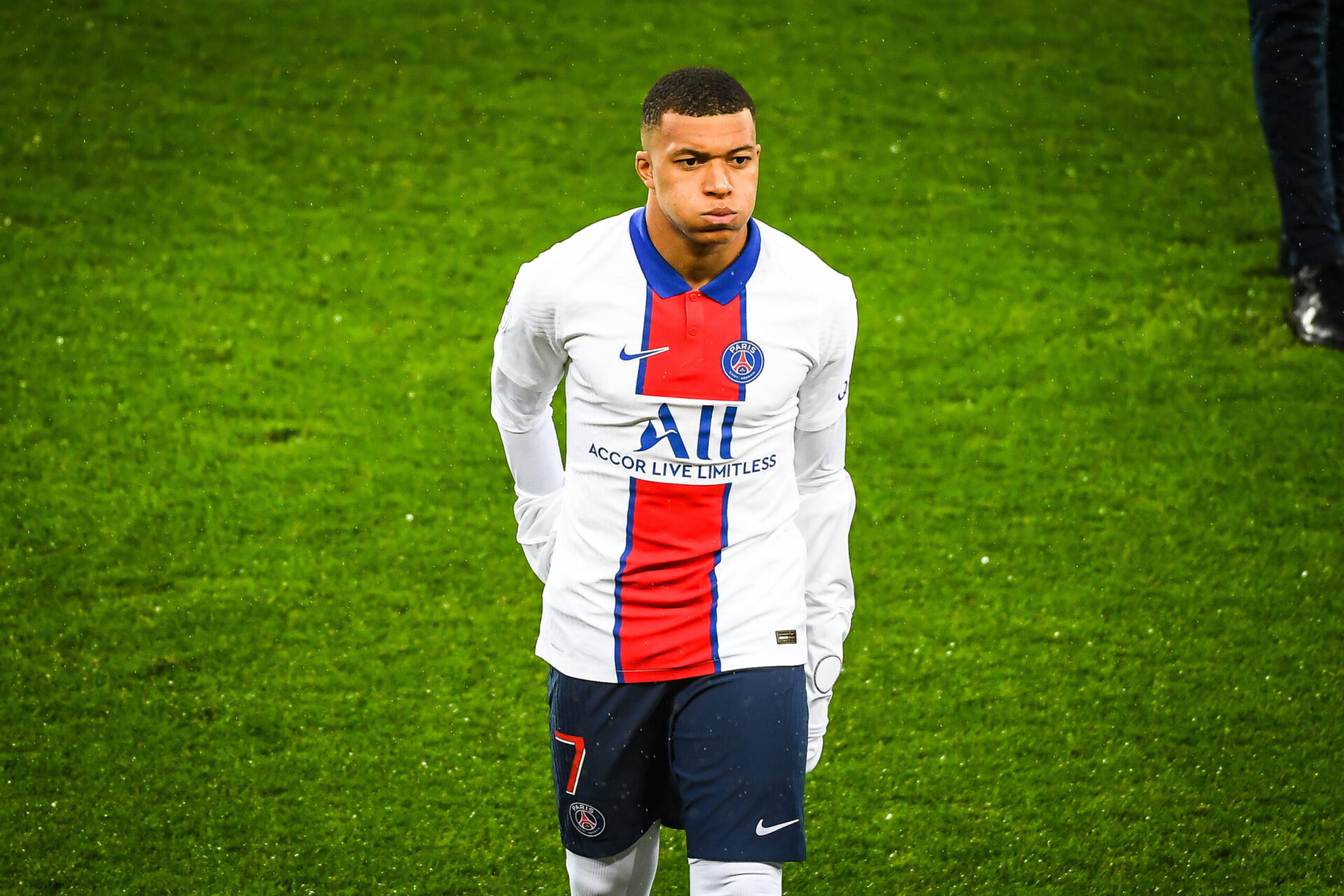 Kylian Mbapp&eacute; va rester au PSG selon Mauricio Pochettini. Icon Sport