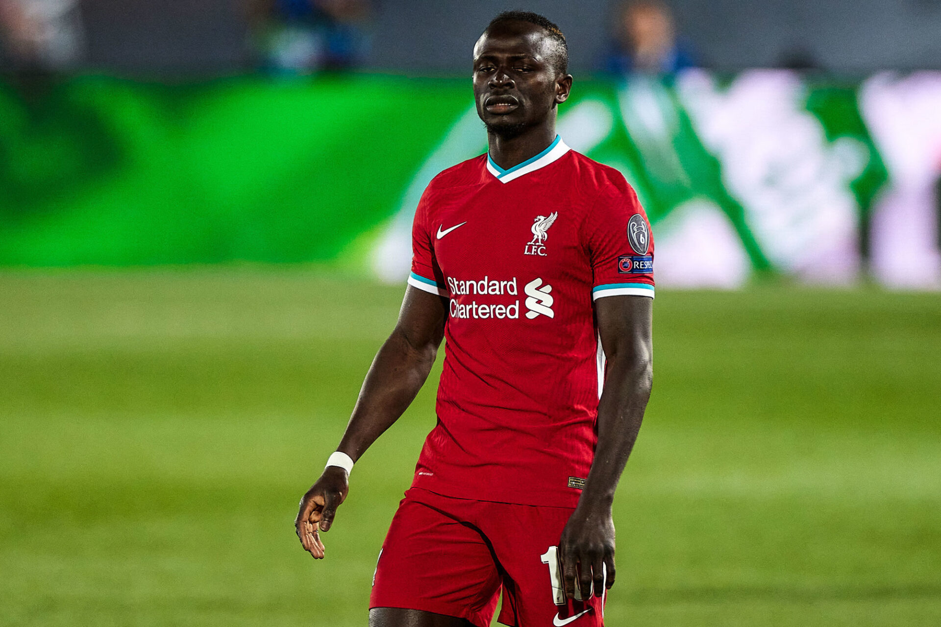 Sadio Man&eacute;, sous les couleurs de Liverpool. / Icon Sport