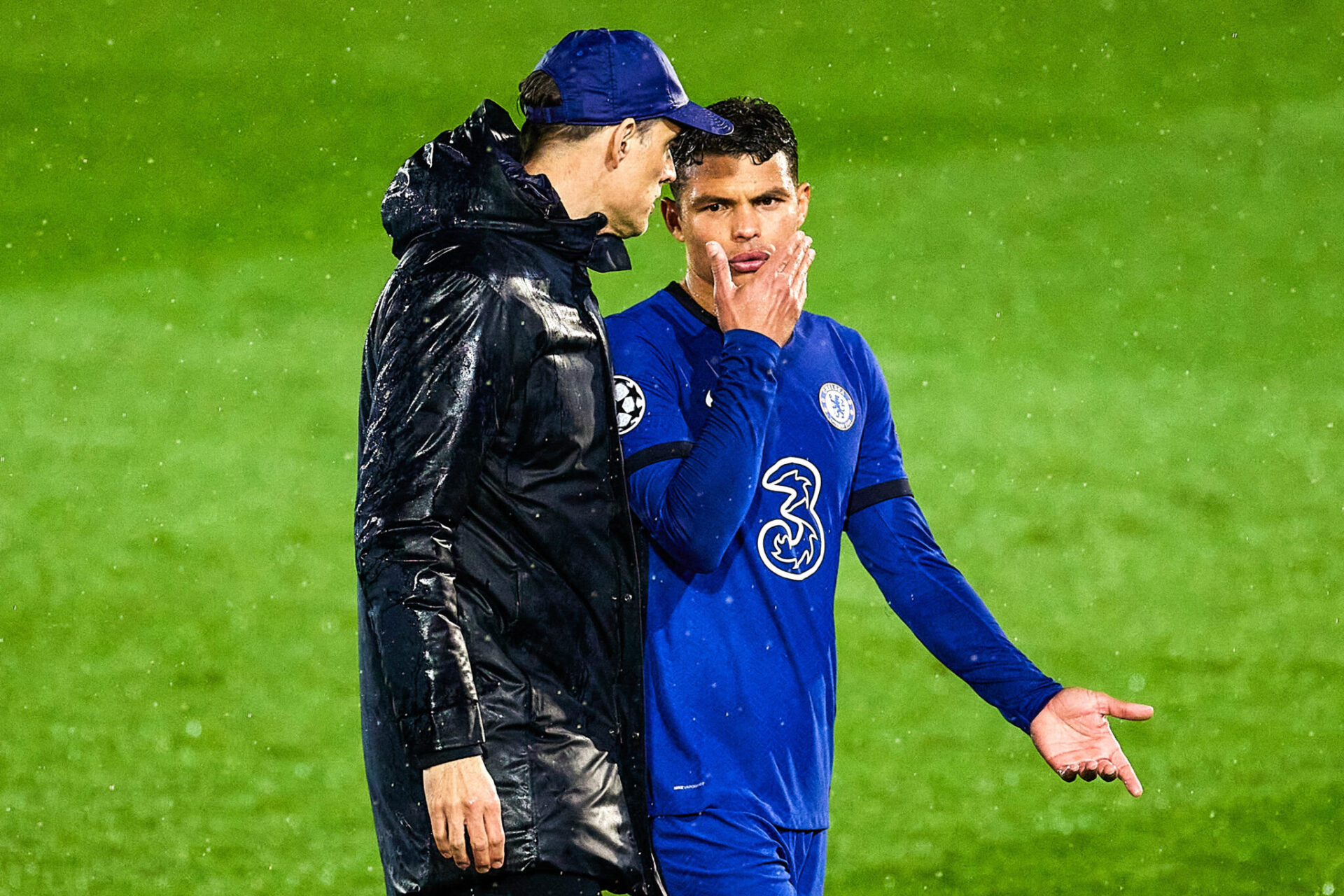 Thomas Tuchel et Thiago Silva retrouveront une finale de Ligue des Champions avec Chelsea (iconsport) Thomas Tuchel et Thiago Silva retrouveront une finale de Ligue des Champions avec Chelsea (iconsport)