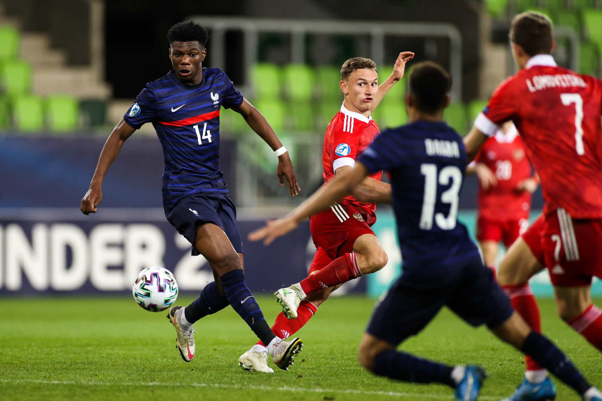 Aurélien Tchouaméni va tenter de gagner l'Euro avec les espoirs de l'équipe de France (iconsport)