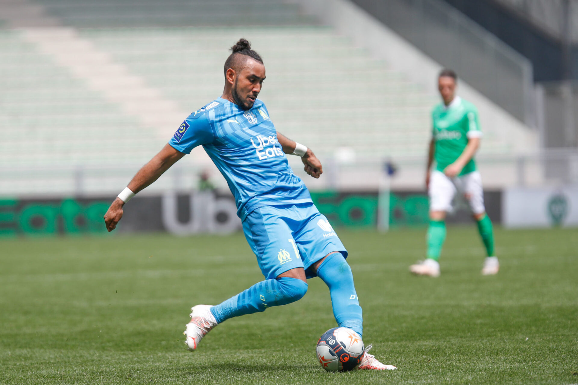 Wahbi Khazri a &eacute;t&eacute; dans tous les bons coups des Verts contre l'OM. Icon Sport