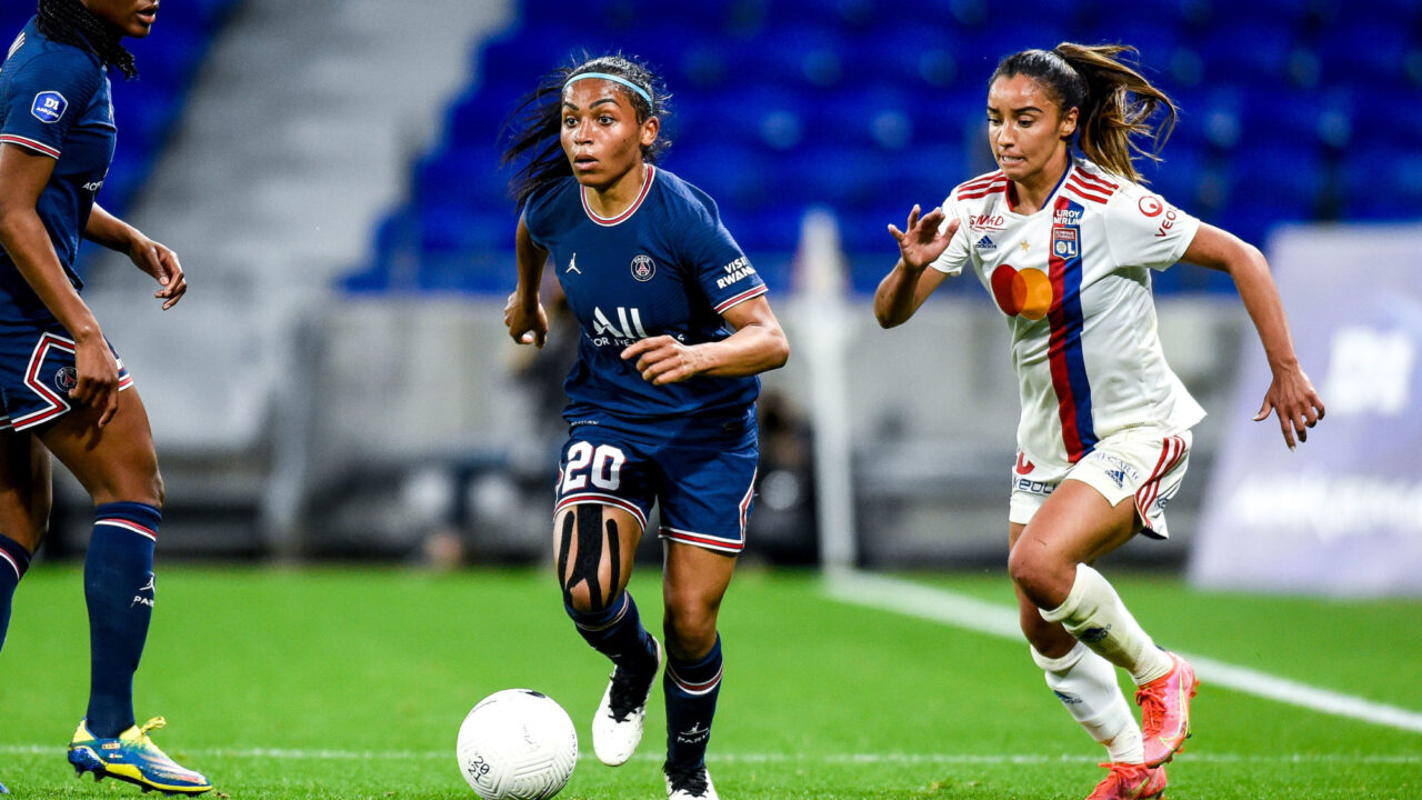 D1 féminine le PSG résiste à l�OL et fonce vers le titre