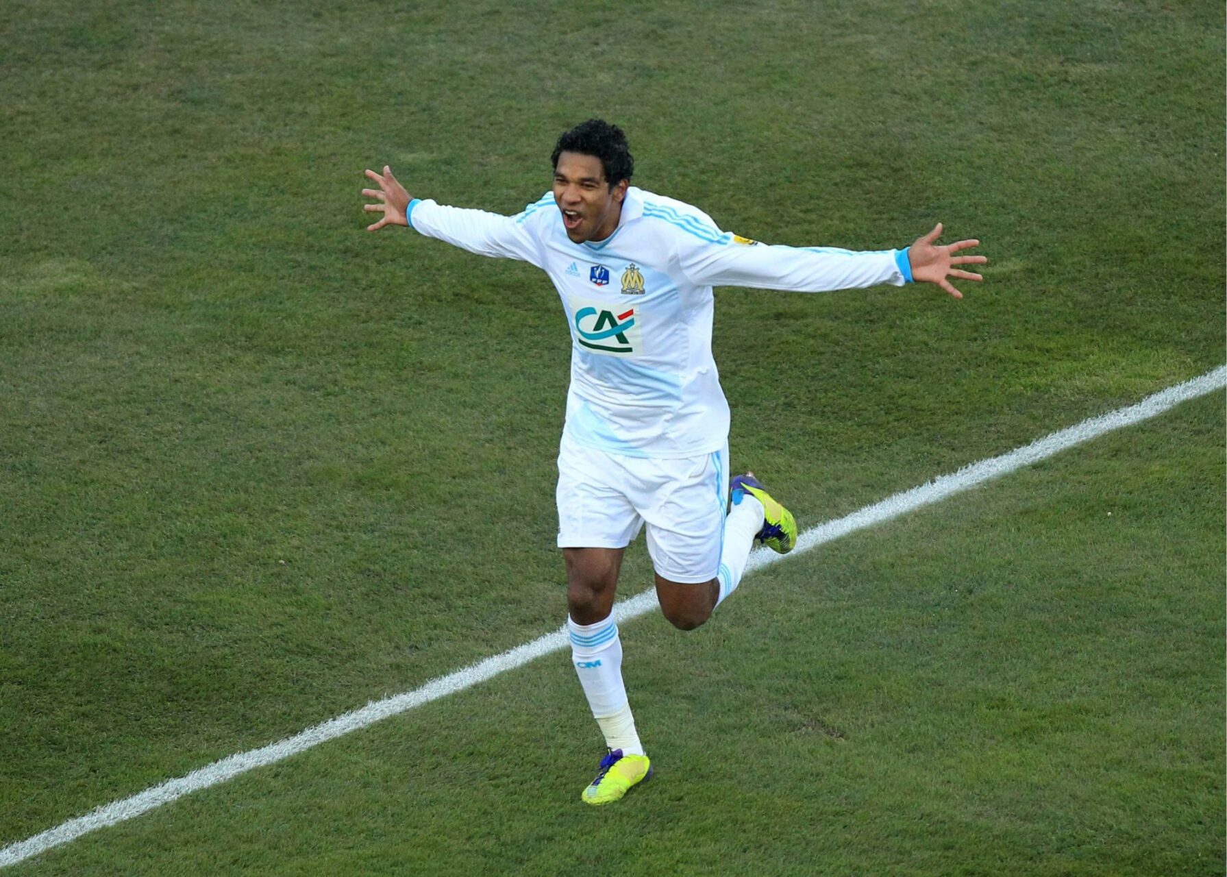 Brand&atilde;o en 2012 avec l'Olympique de Marseille. Icon Sport