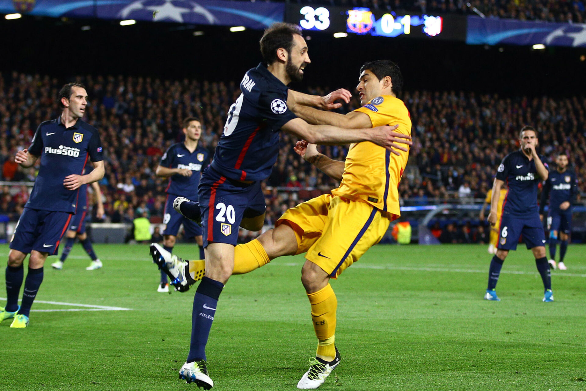 Juanfran a pass&eacute; huit saisons &agrave; l'Atl&eacute;tico, entre 2011 et 2019. Icon SPort