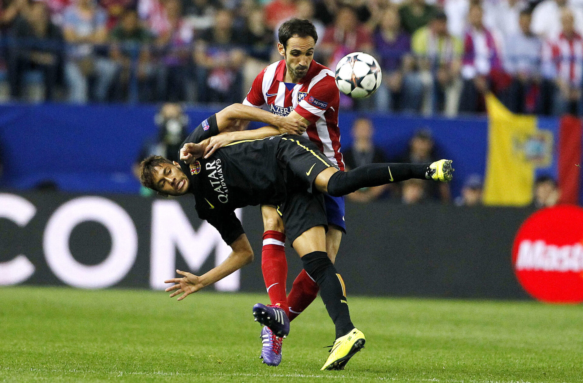 Juanfran a pass&eacute; huit saisons &agrave; l'Atl&eacute;tico, entre 2011 et 2019. Icon SPort